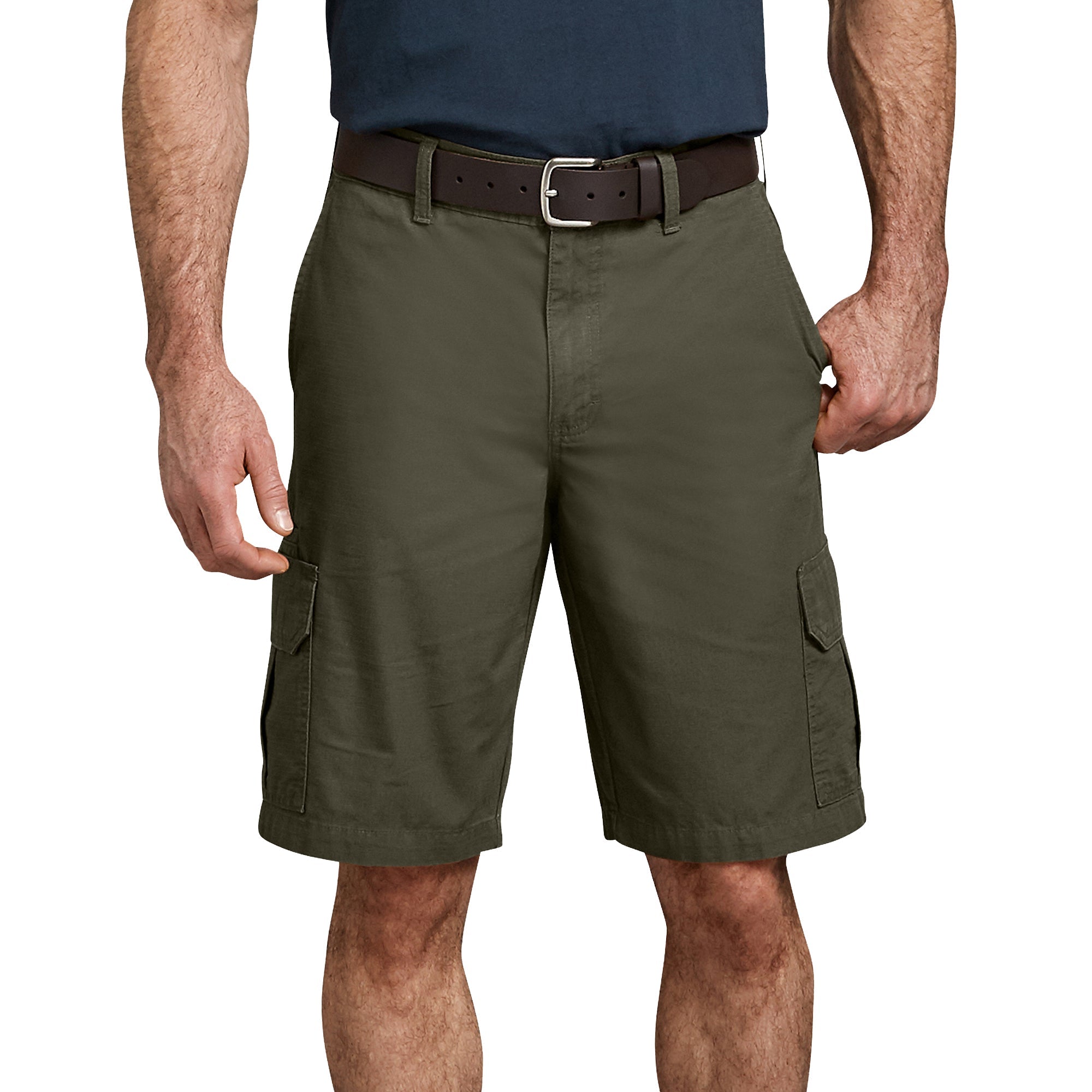 "Relaxed Fit Ripstop Cargo Shorts, 11"""