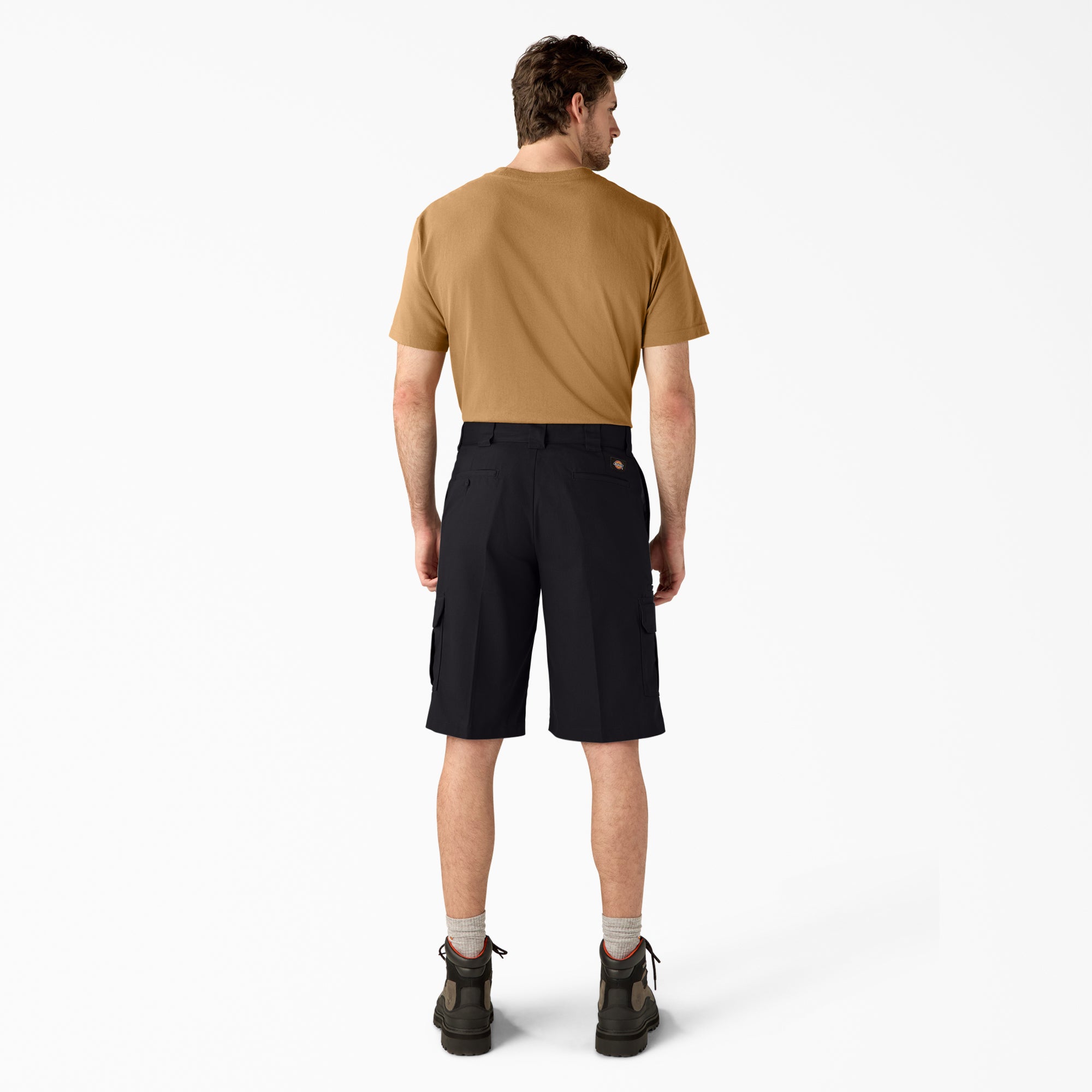 "FLEX Relaxed Fit Cargo Shorts, 13"""
