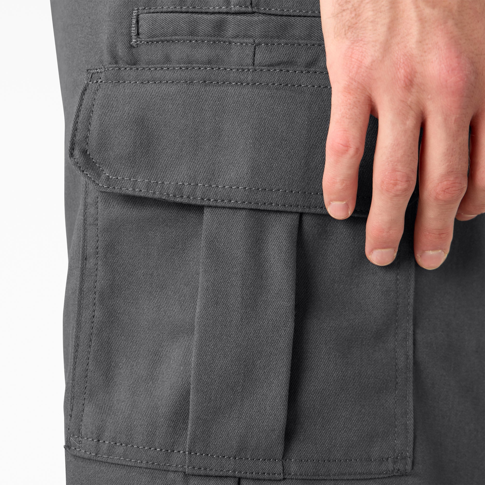 "FLEX Relaxed Fit Cargo Shorts, 13"""