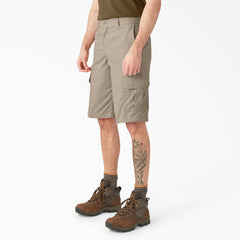 "FLEX Relaxed Fit Cargo Shorts, 13"""