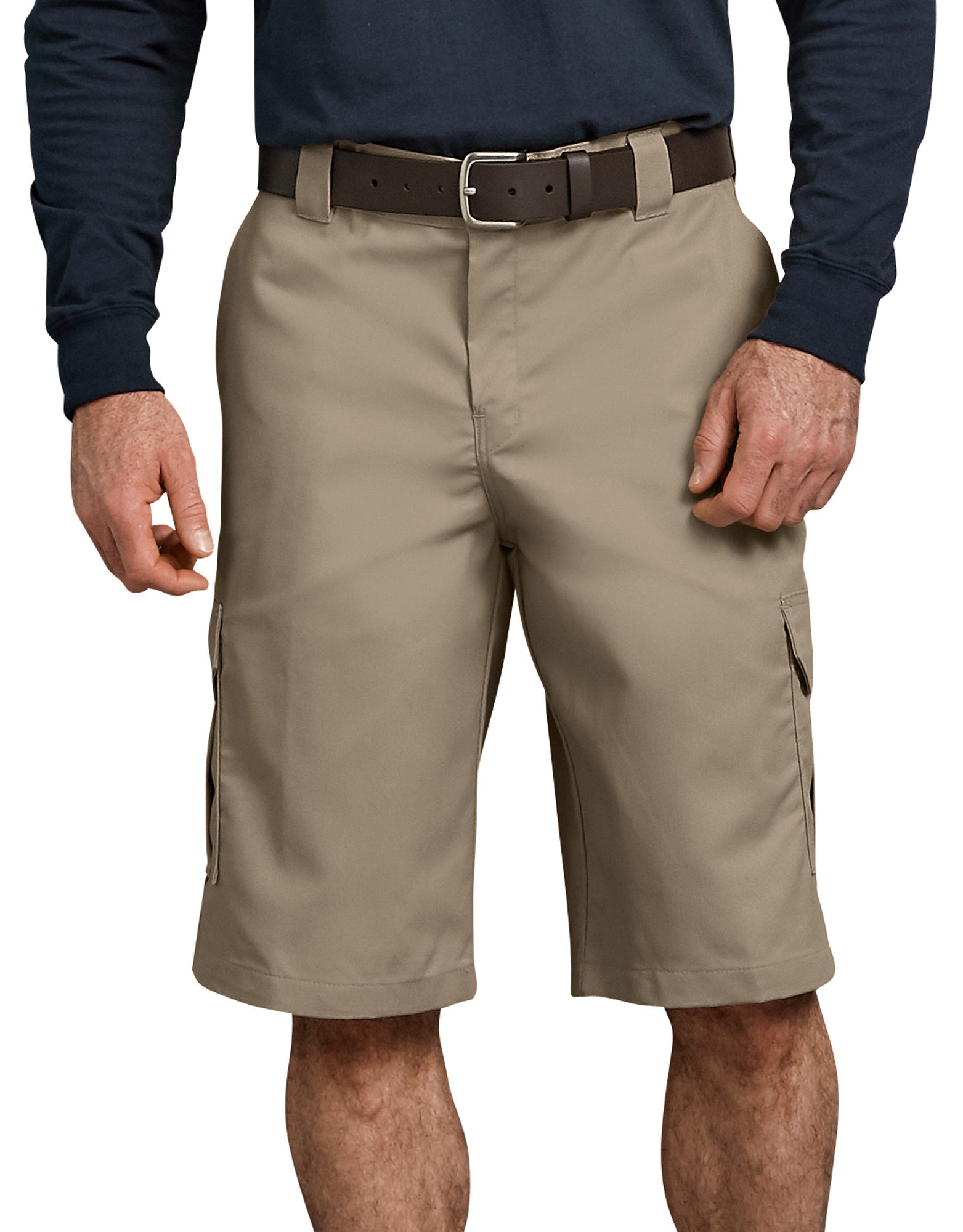 "FLEX Relaxed Fit Cargo Shorts, 13"""