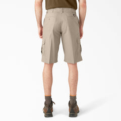 "FLEX Relaxed Fit Cargo Shorts, 13"""