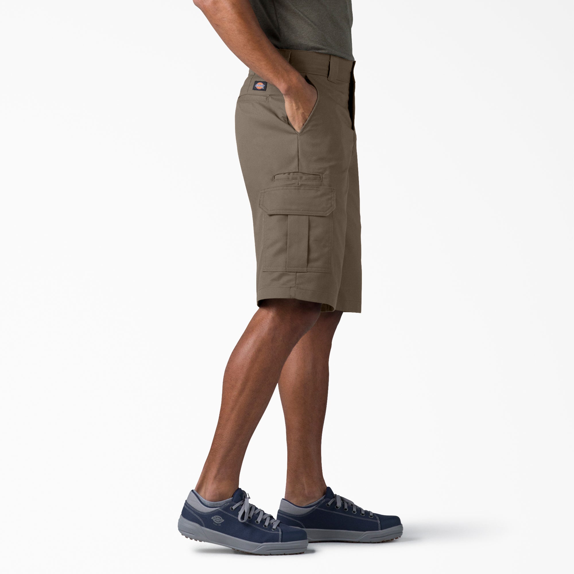"FLEX Relaxed Fit Cargo Shorts, 13"""