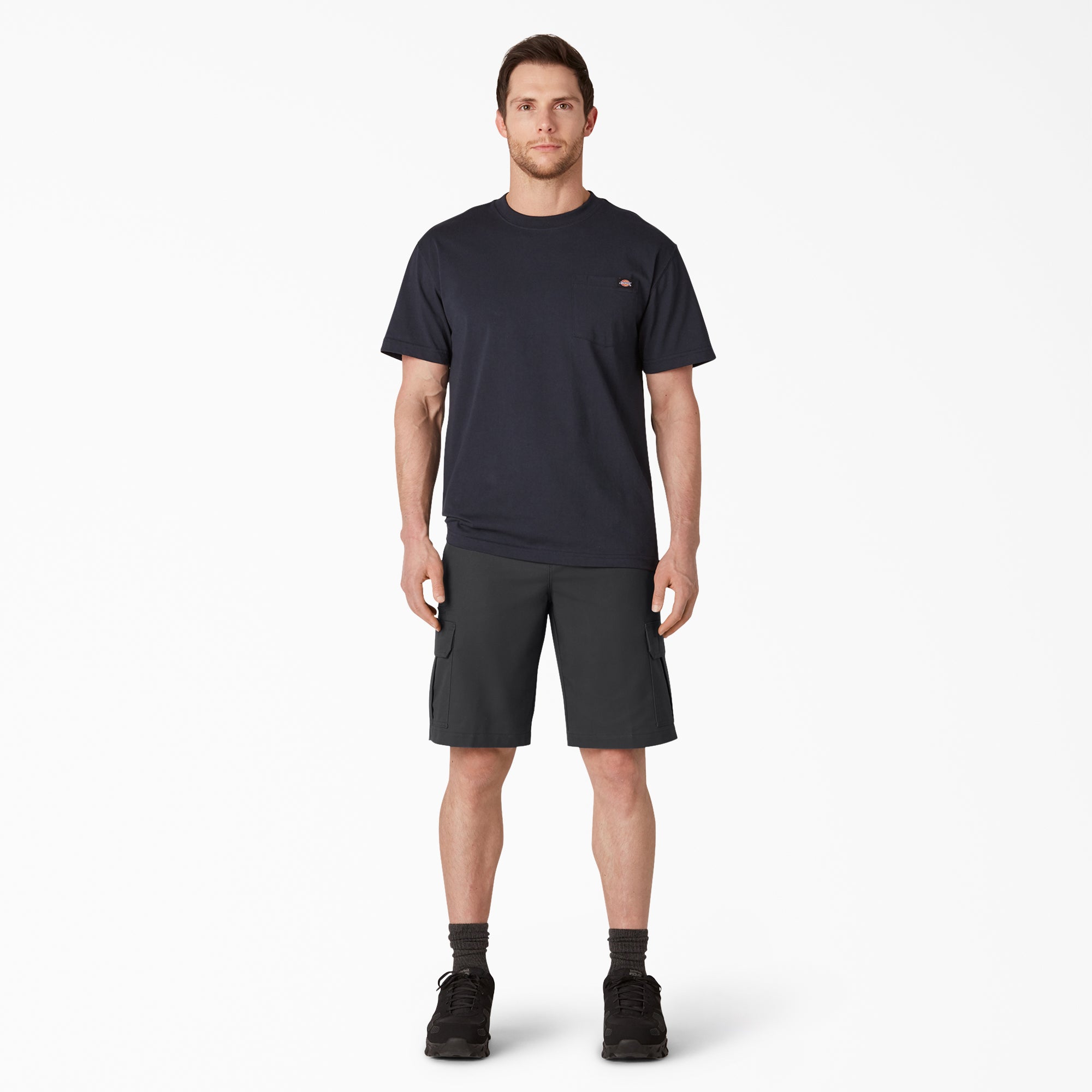 "FLEX Cooling Active Waist Regular Fit Cargo Shorts, 11"""