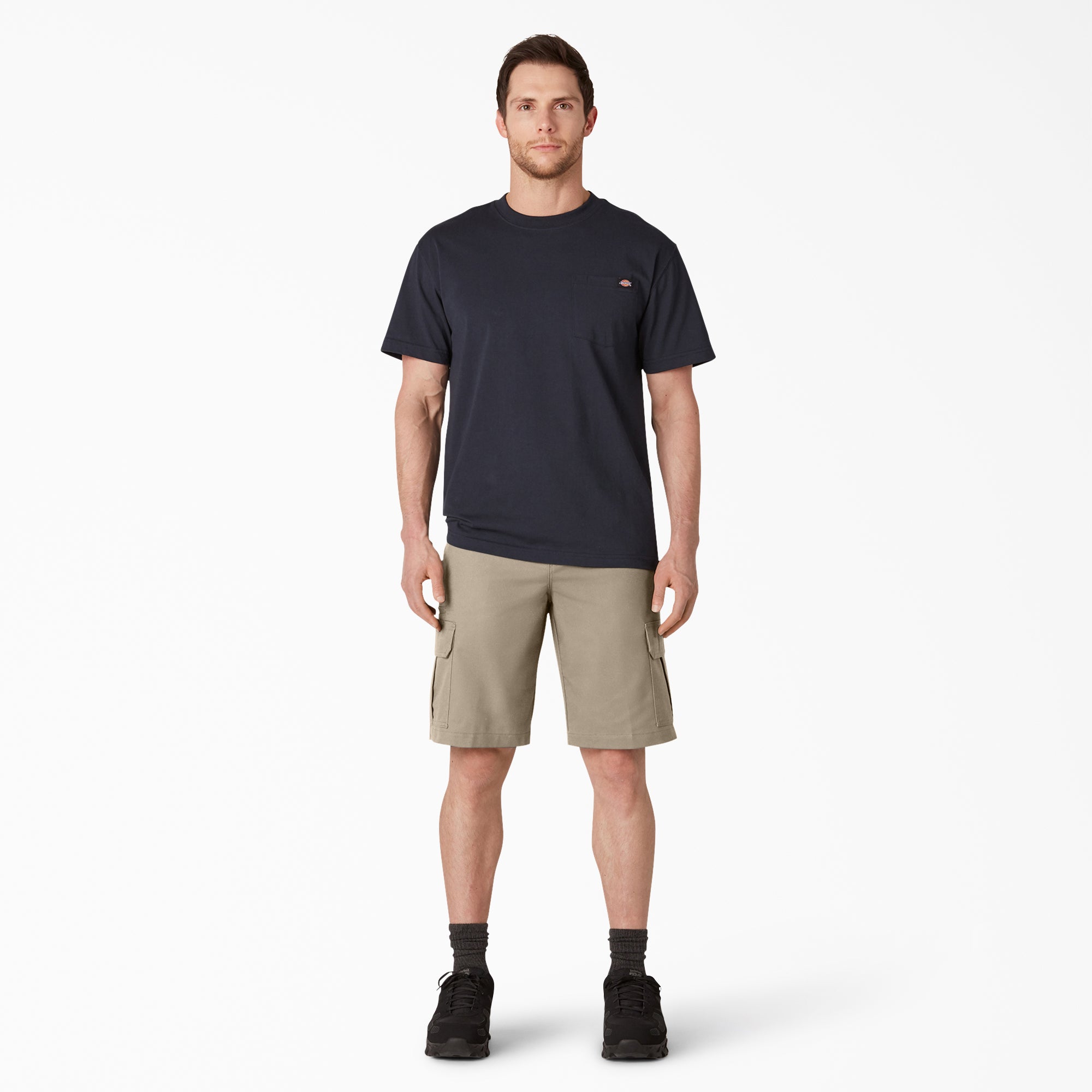 "FLEX Cooling Active Waist Regular Fit Cargo Shorts, 11"""