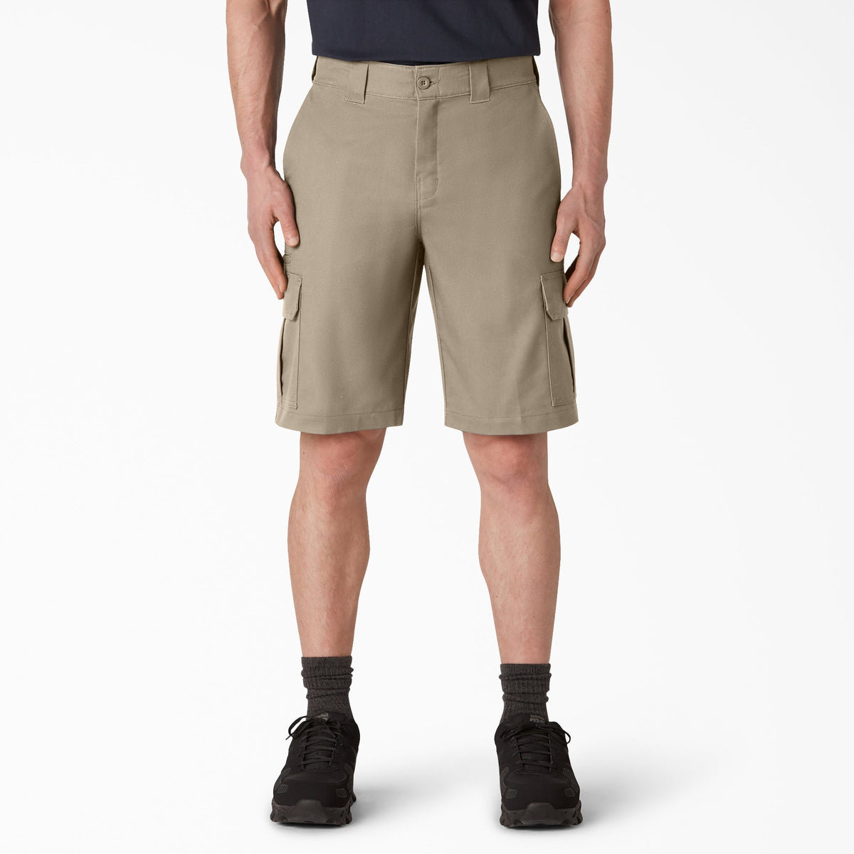 "FLEX Cooling Active Waist Regular Fit Cargo Shorts, 11"""