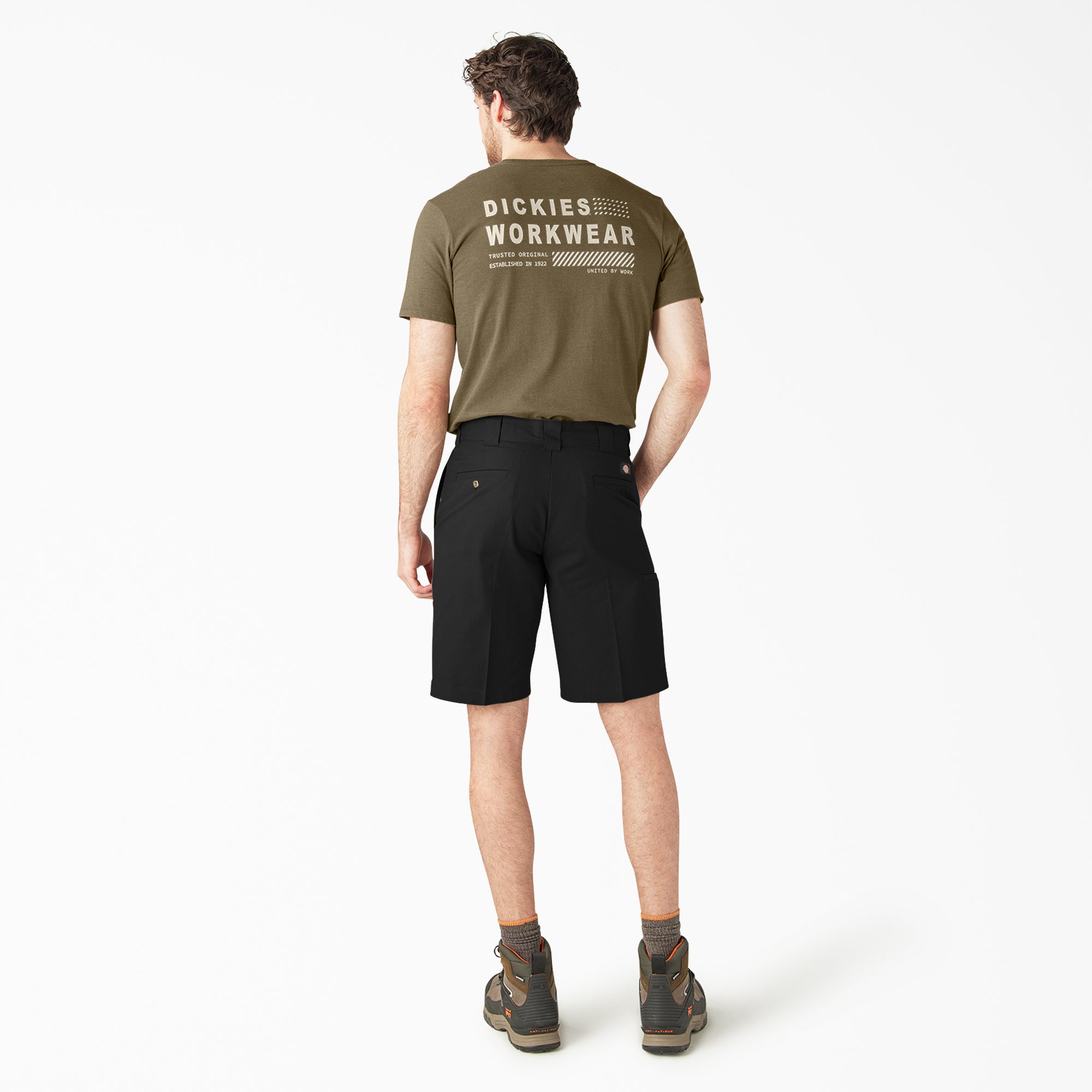 "FLEX Relaxed Fit Work Shorts, 11"""