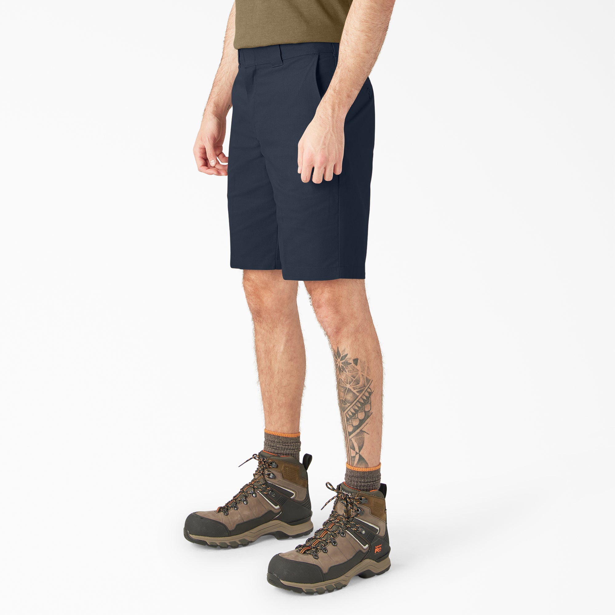 "FLEX Relaxed Fit Work Shorts, 11"""