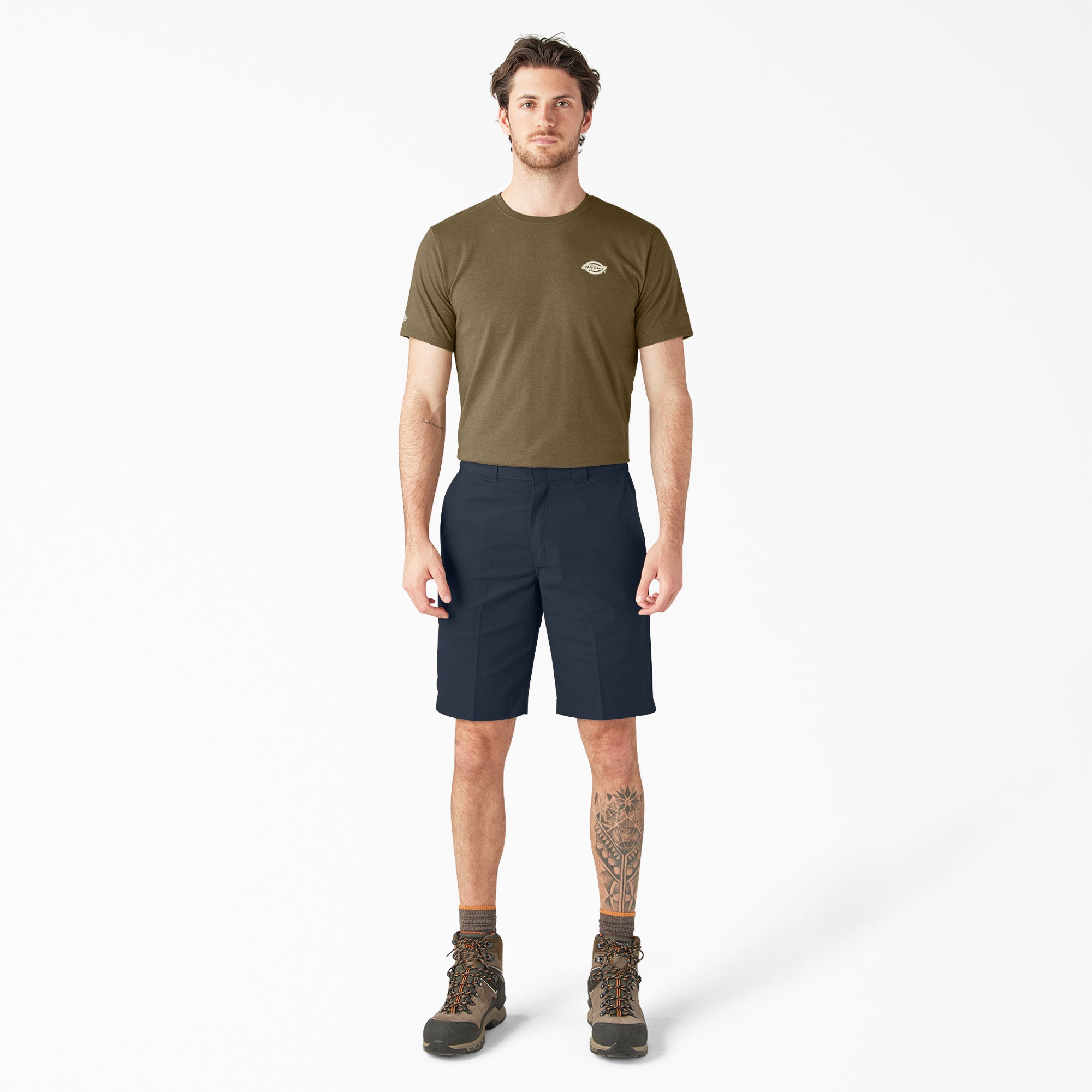 "FLEX Relaxed Fit Work Shorts, 11"""