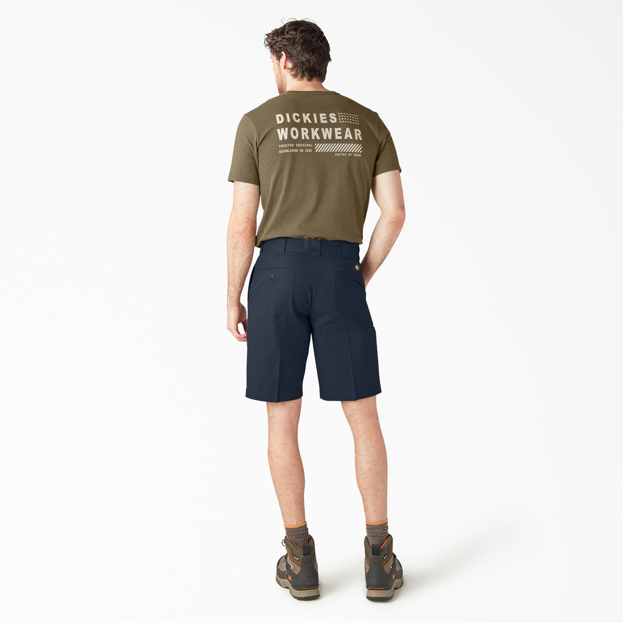 "FLEX Relaxed Fit Work Shorts, 11"""