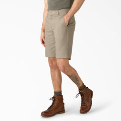 "FLEX Relaxed Fit Work Shorts, 11"""