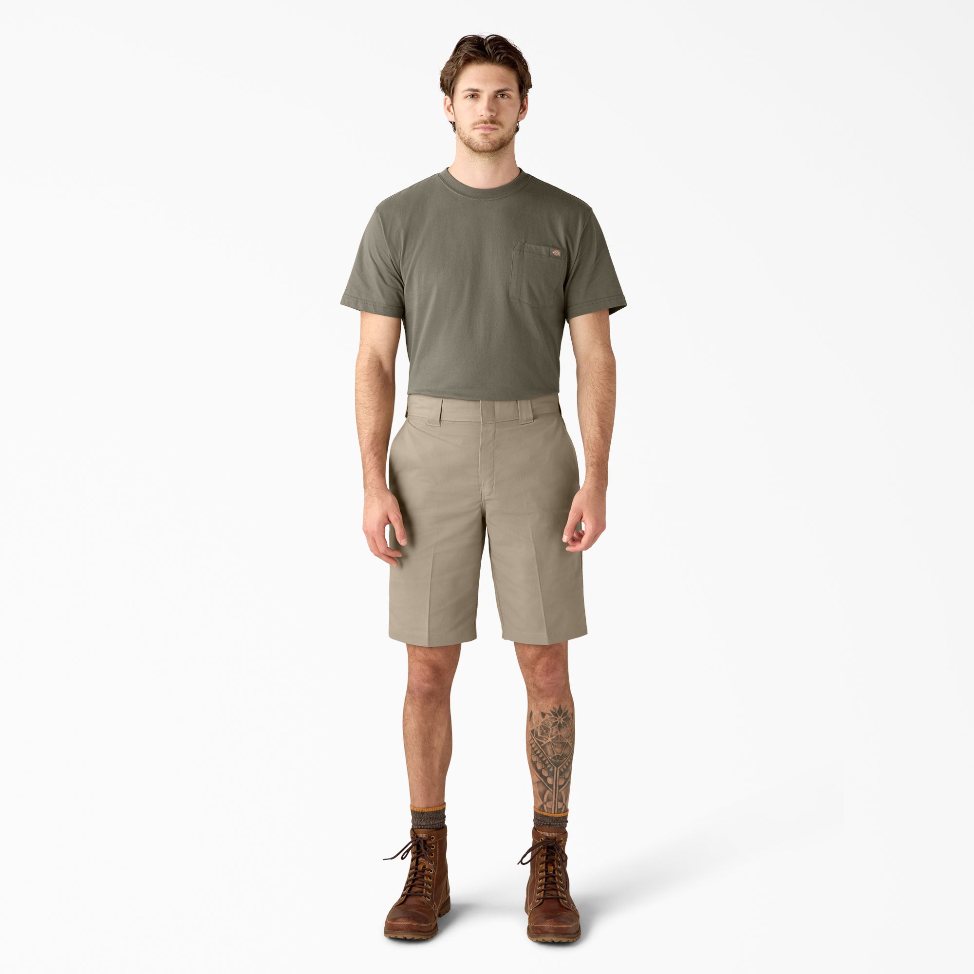 "FLEX Relaxed Fit Work Shorts, 11"""