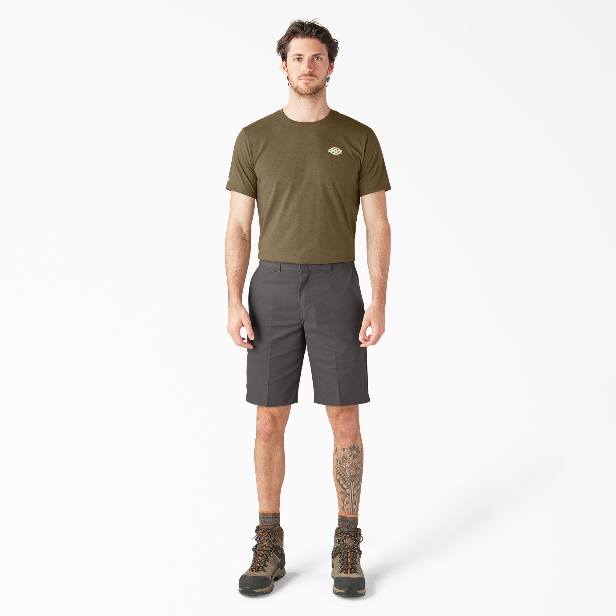 "FLEX Relaxed Fit Work Shorts, 11"""