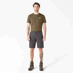 "FLEX Relaxed Fit Work Shorts, 11"""