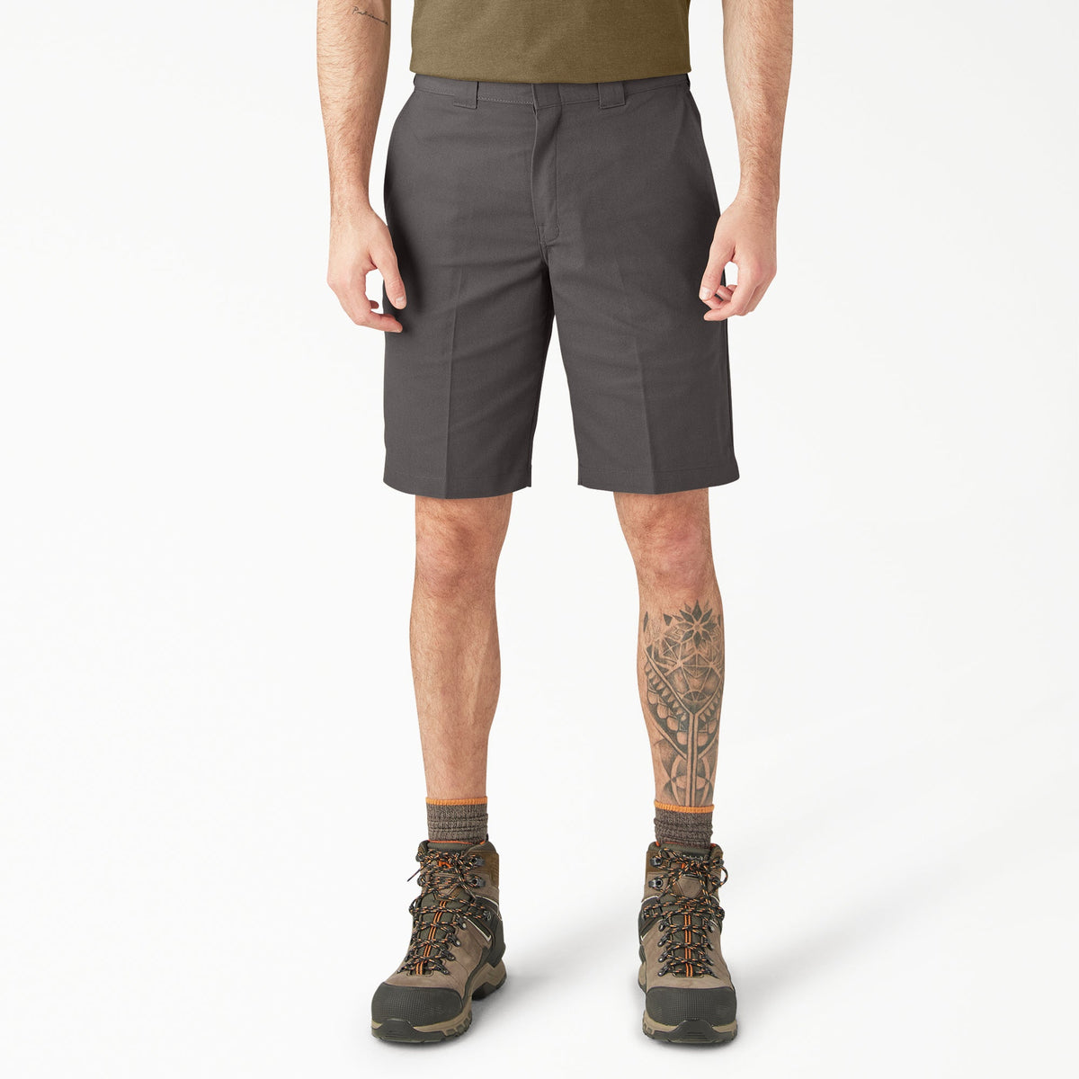 "FLEX Relaxed Fit Work Shorts, 11"""