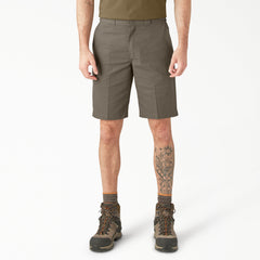 "FLEX Relaxed Fit Work Shorts, 11"""