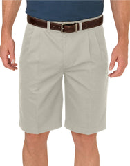 "Dickies KHAKI 10"" Relaxed Fit Pleated Front Short"