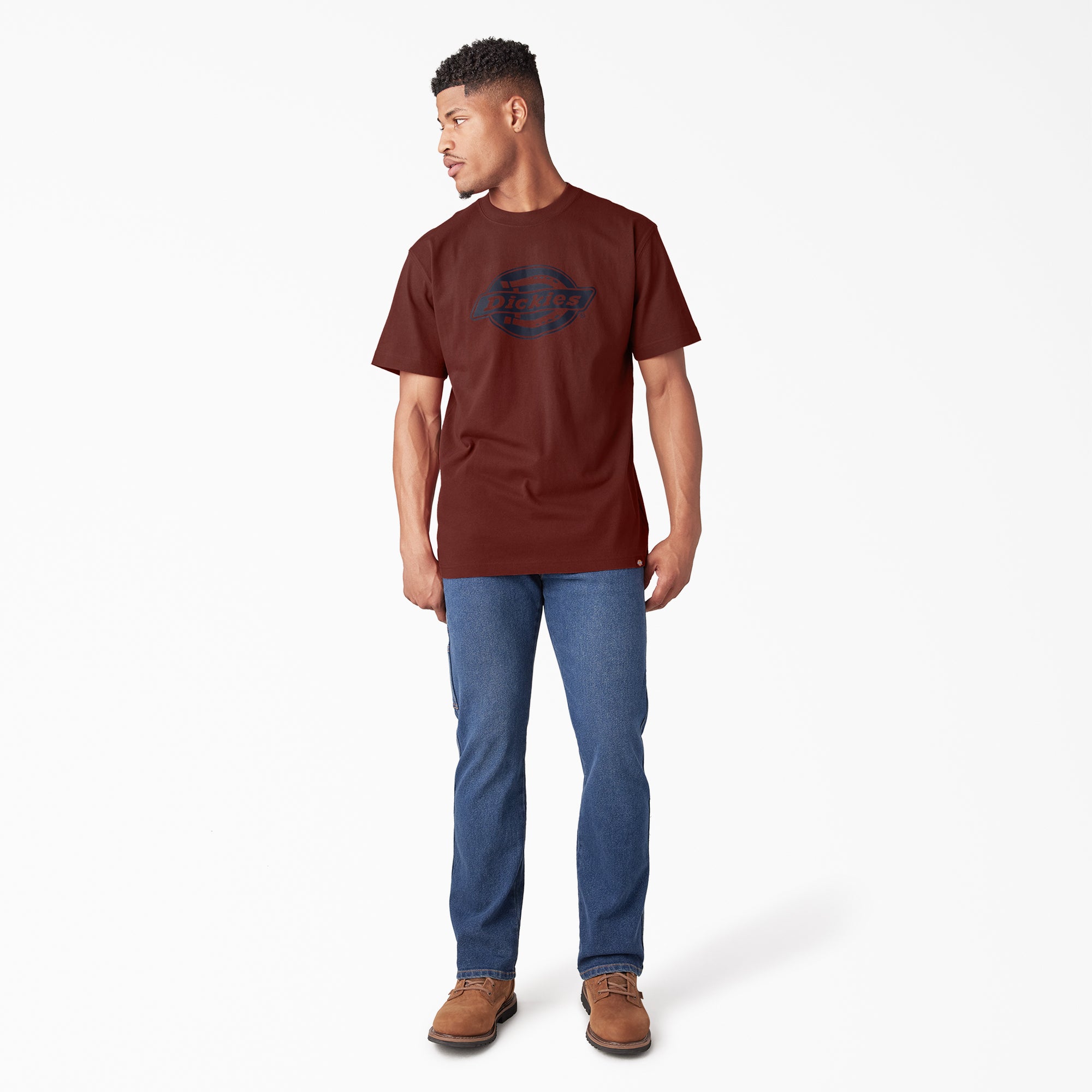 "Short Sleeve Heavyweight Logo T-Shirt"