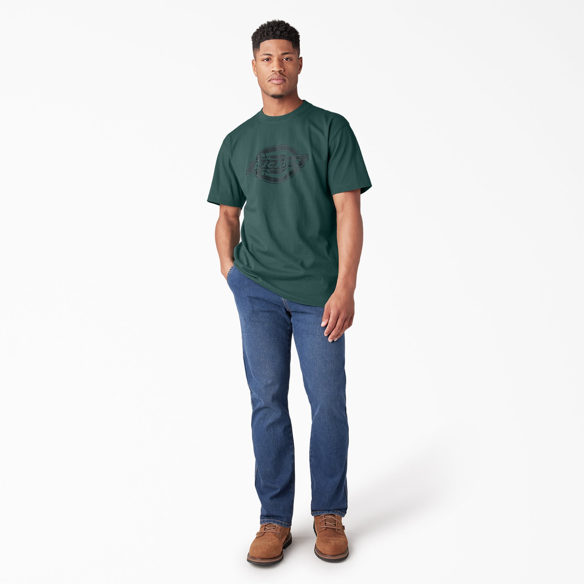 "Short Sleeve Heavyweight Logo T-Shirt"
