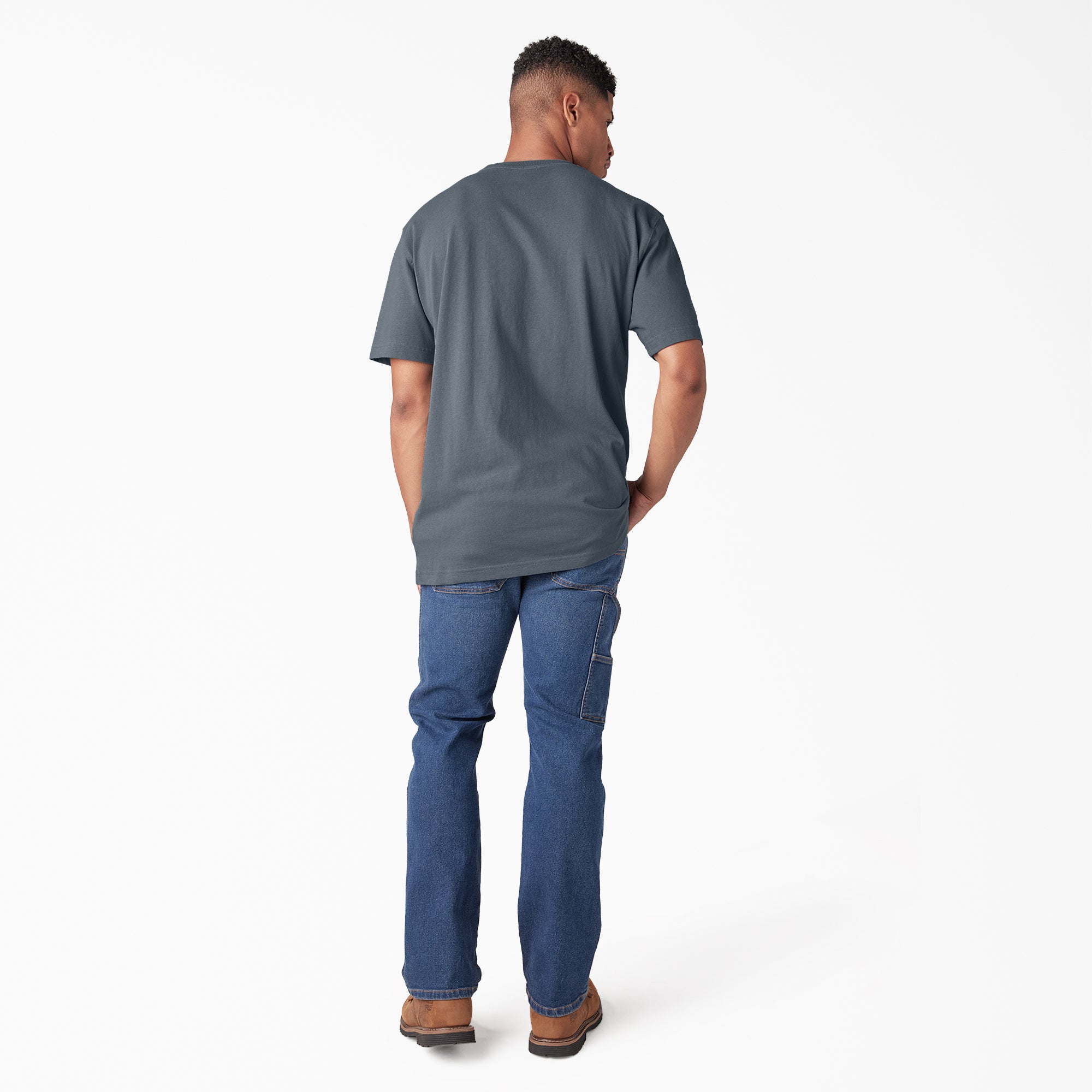 "Short Sleeve Workwear Graphic T-Shirt"