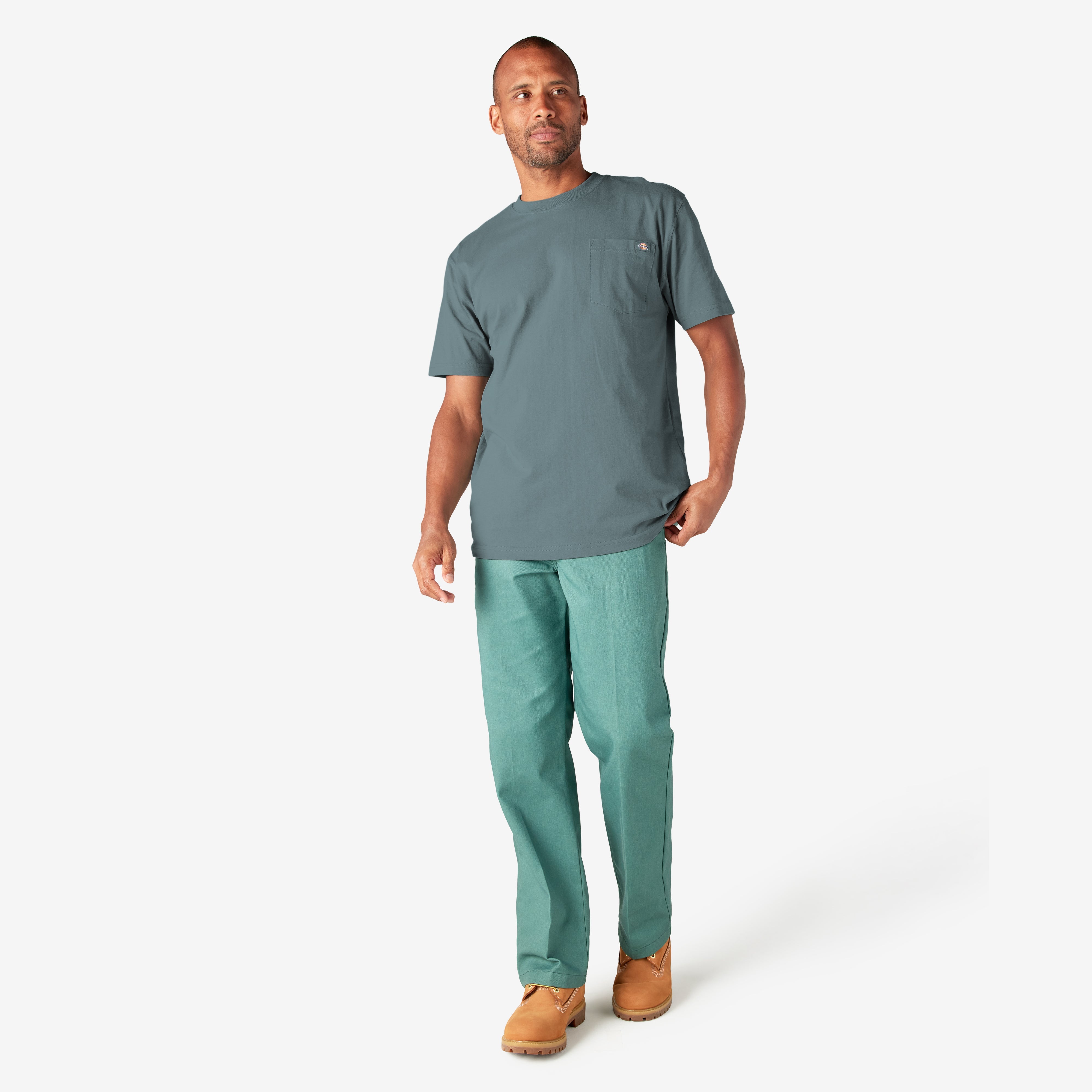 "Heavyweight Short Sleeve Pocket T-Shirt"