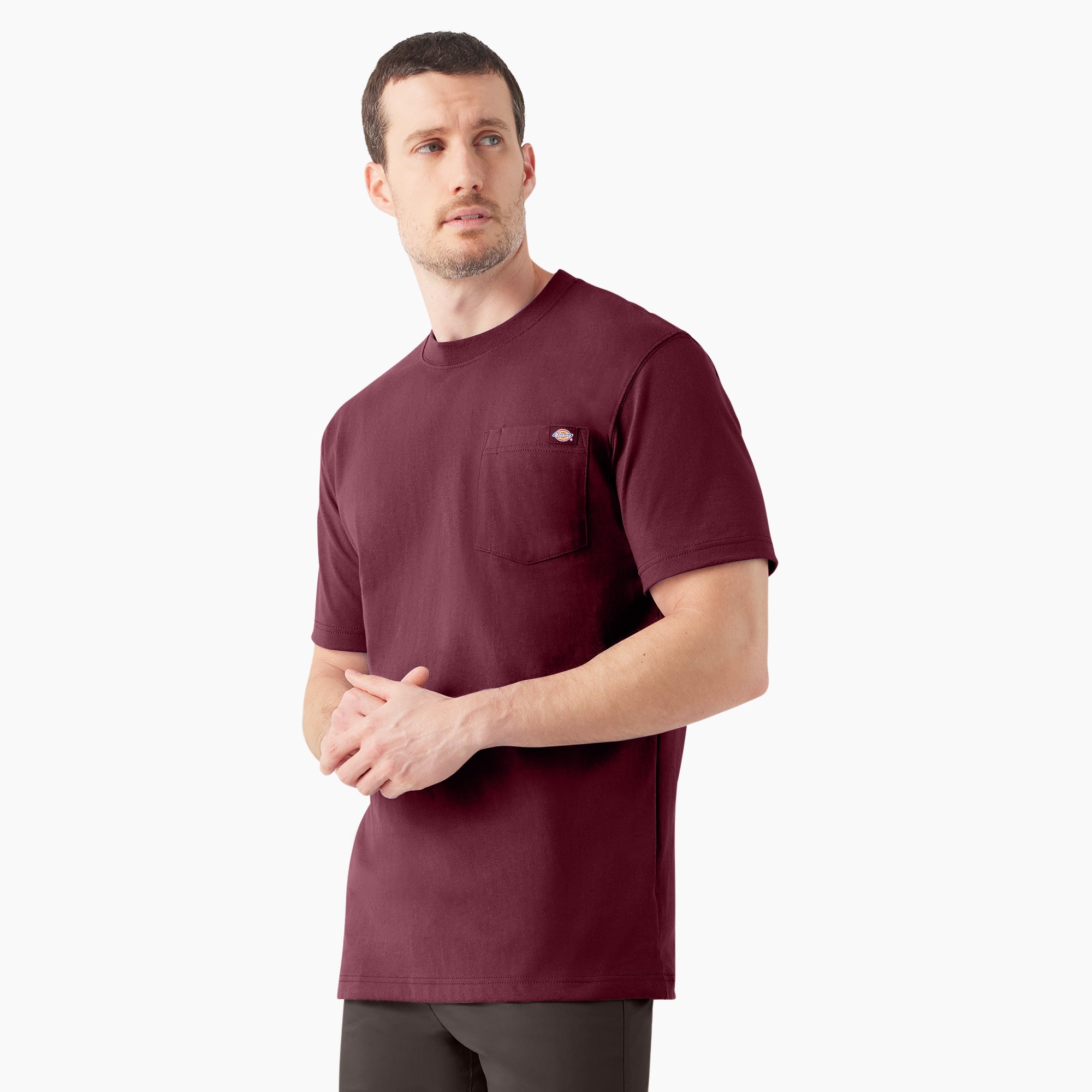 "Heavyweight Short Sleeve Pocket T-Shirt"