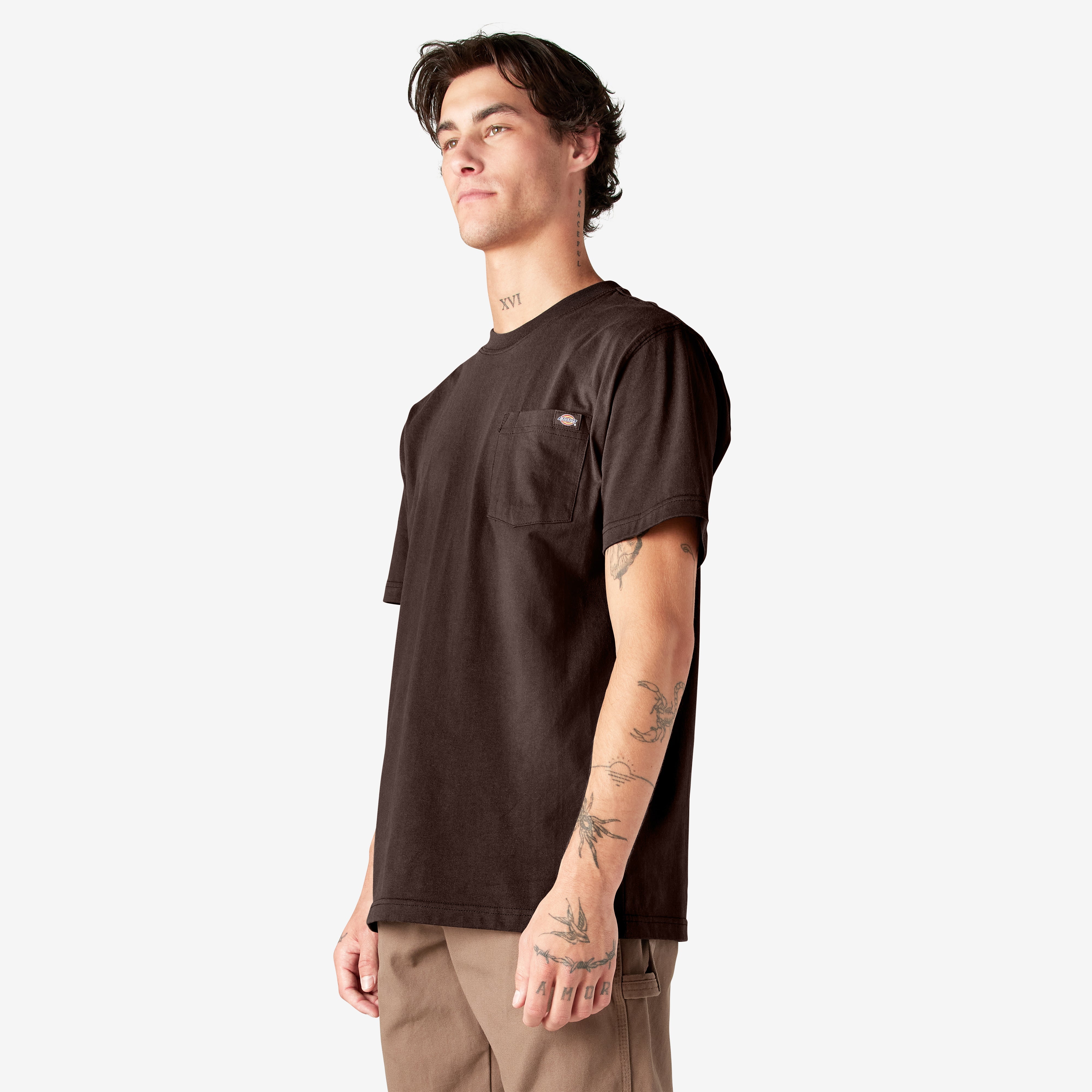 "Heavyweight Short Sleeve Pocket T-Shirt"