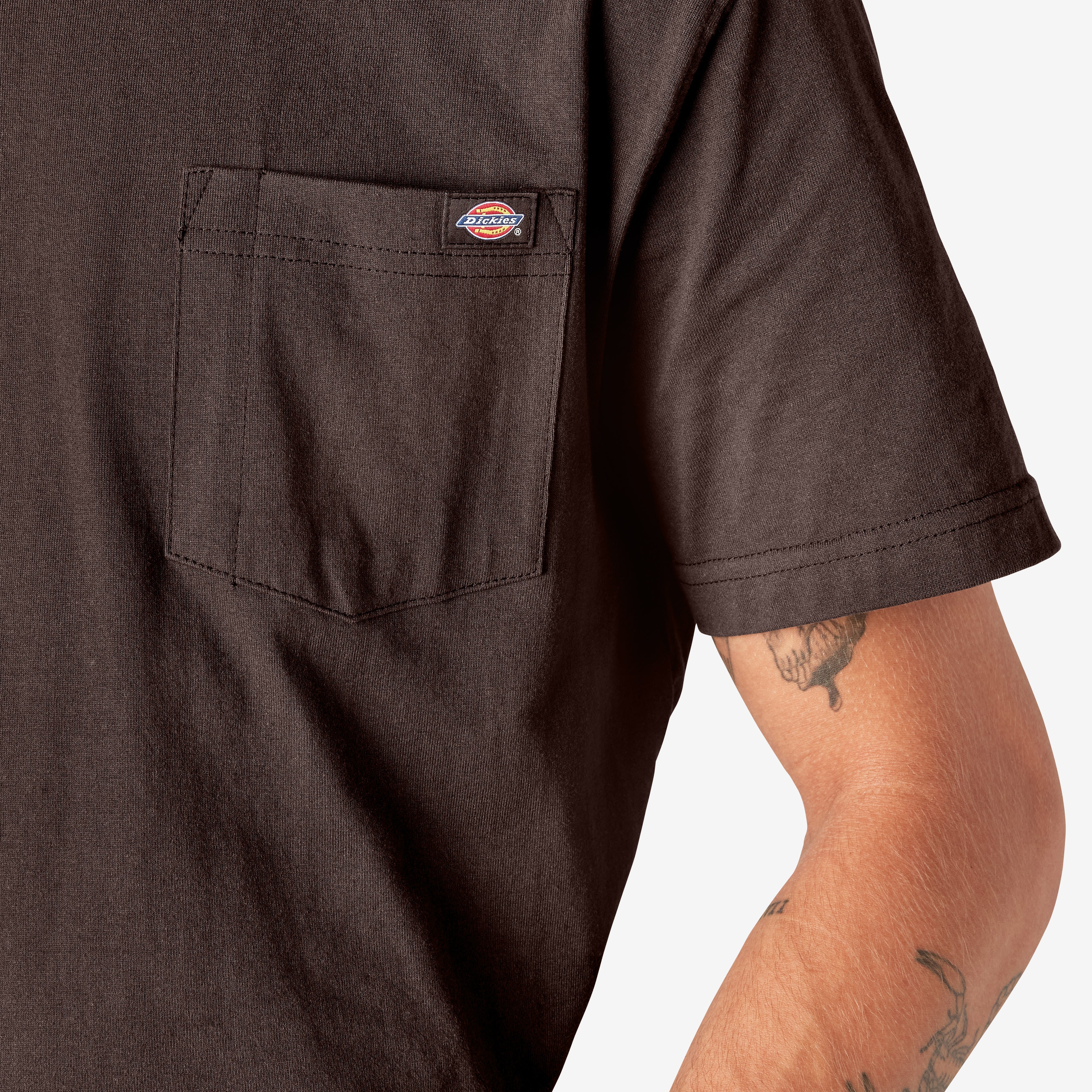 "Heavyweight Short Sleeve Pocket T-Shirt"