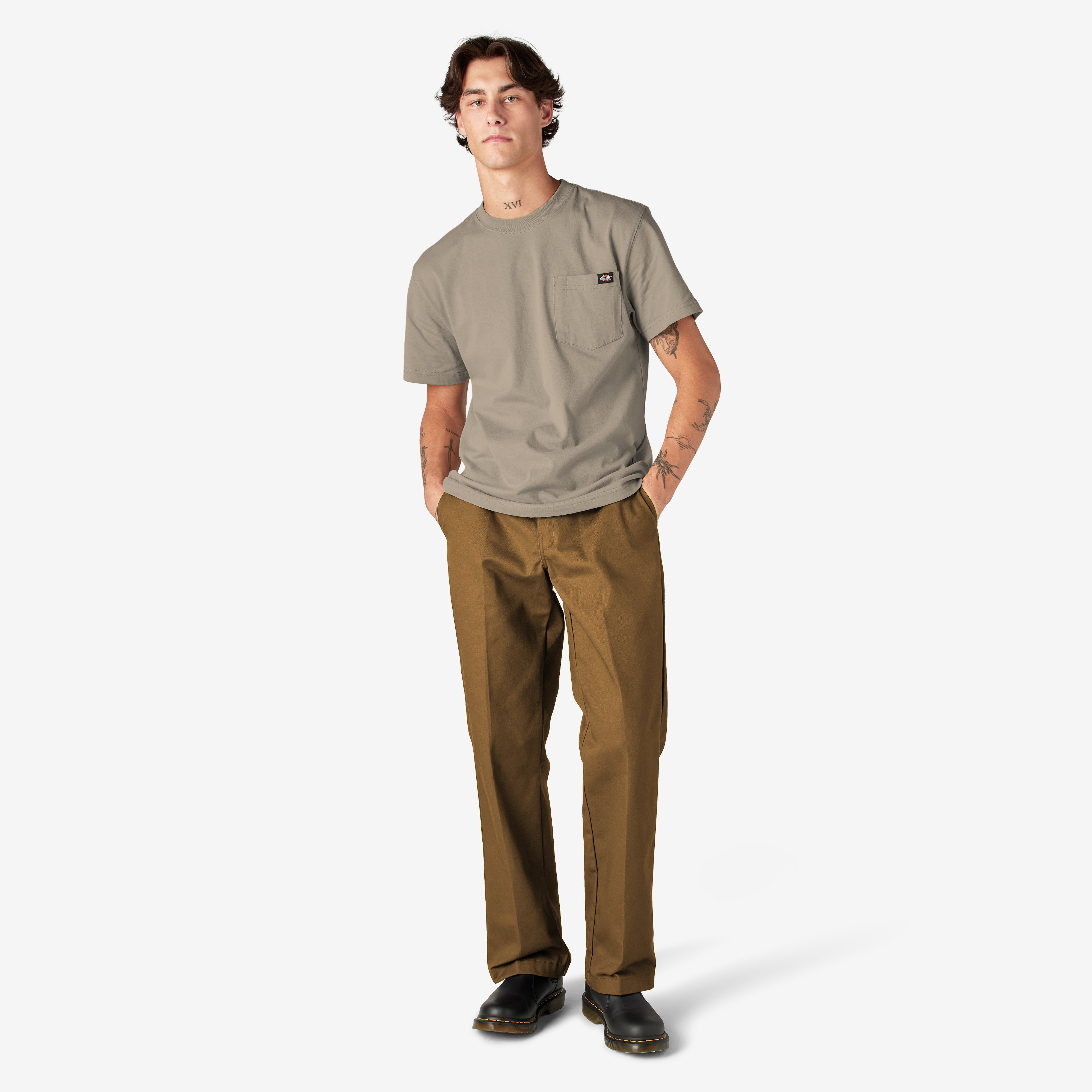 "Heavyweight Short Sleeve Pocket T-Shirt"