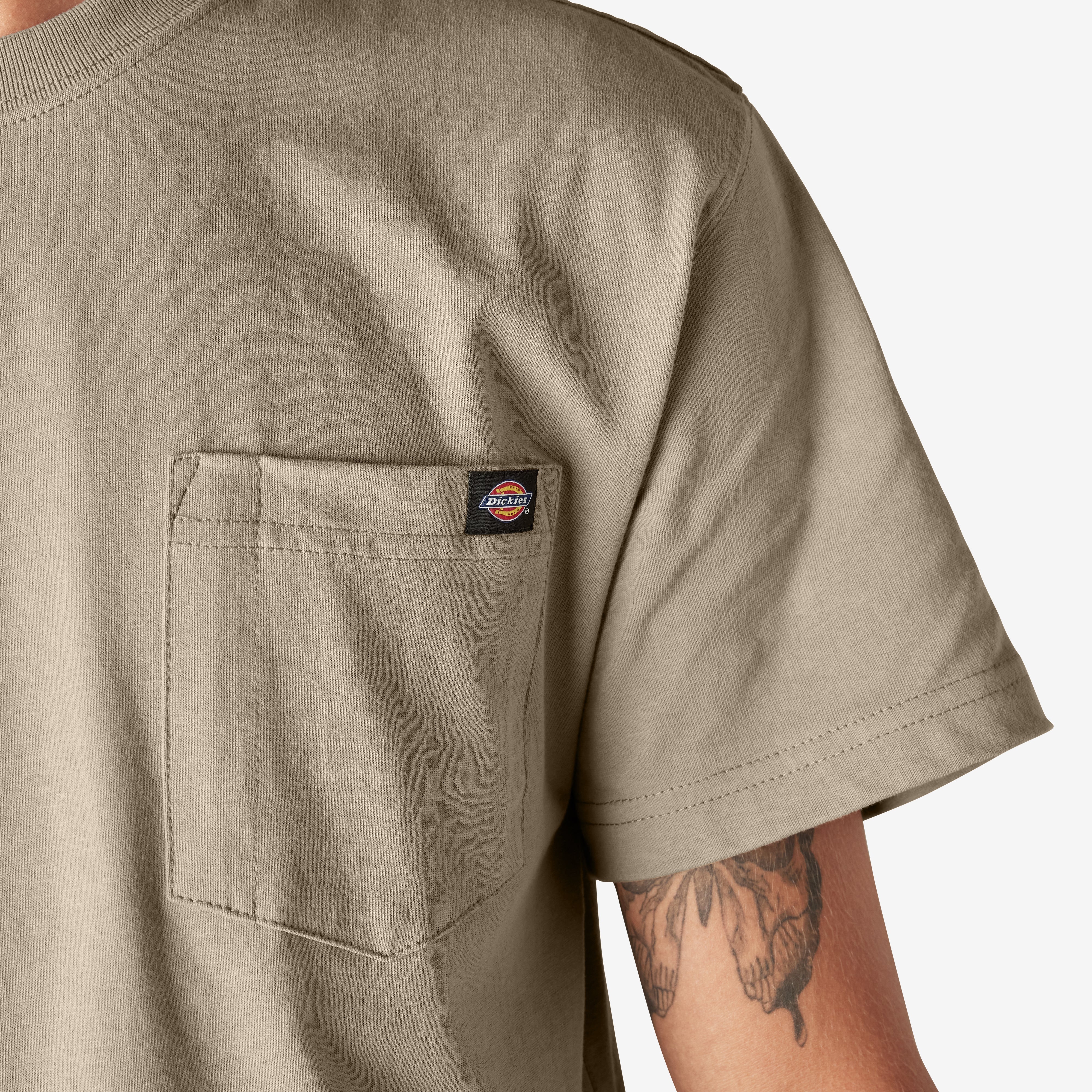 "Heavyweight Short Sleeve Pocket T-Shirt"