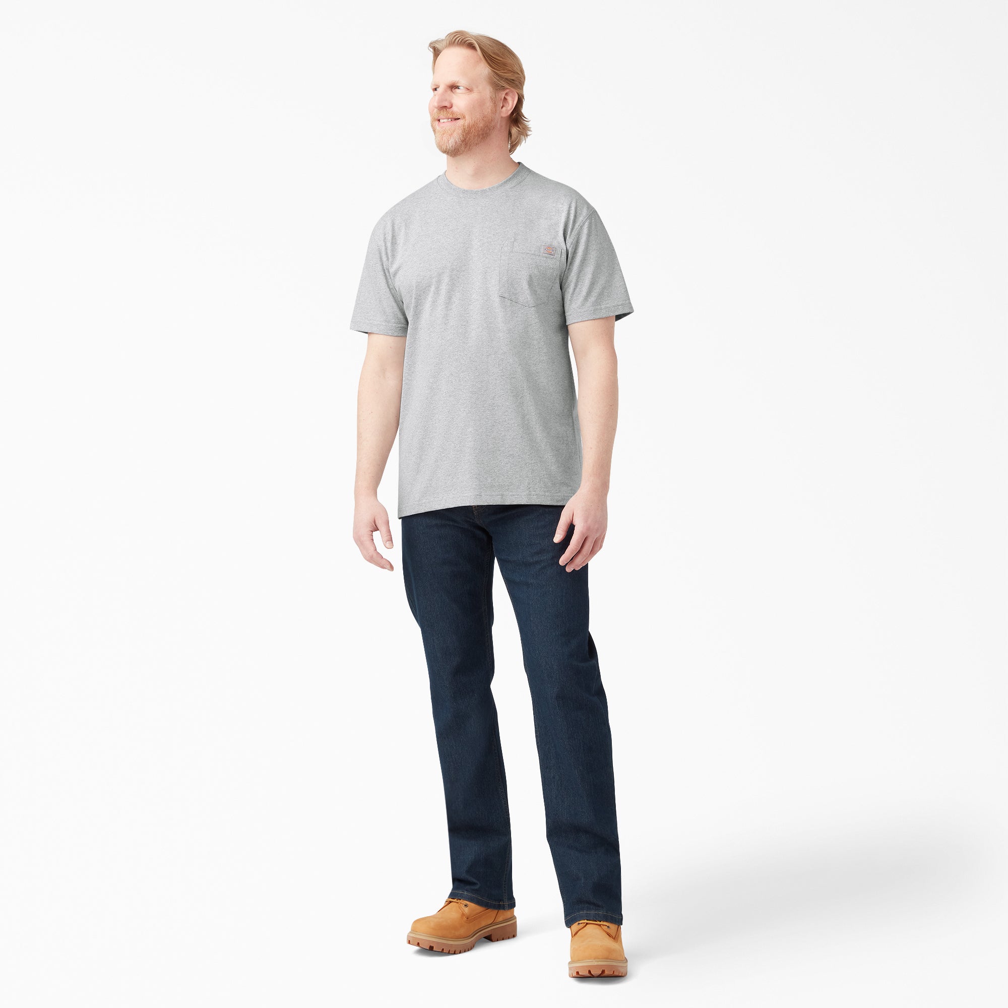 "Heavyweight Short Sleeve Pocket T-Shirt"