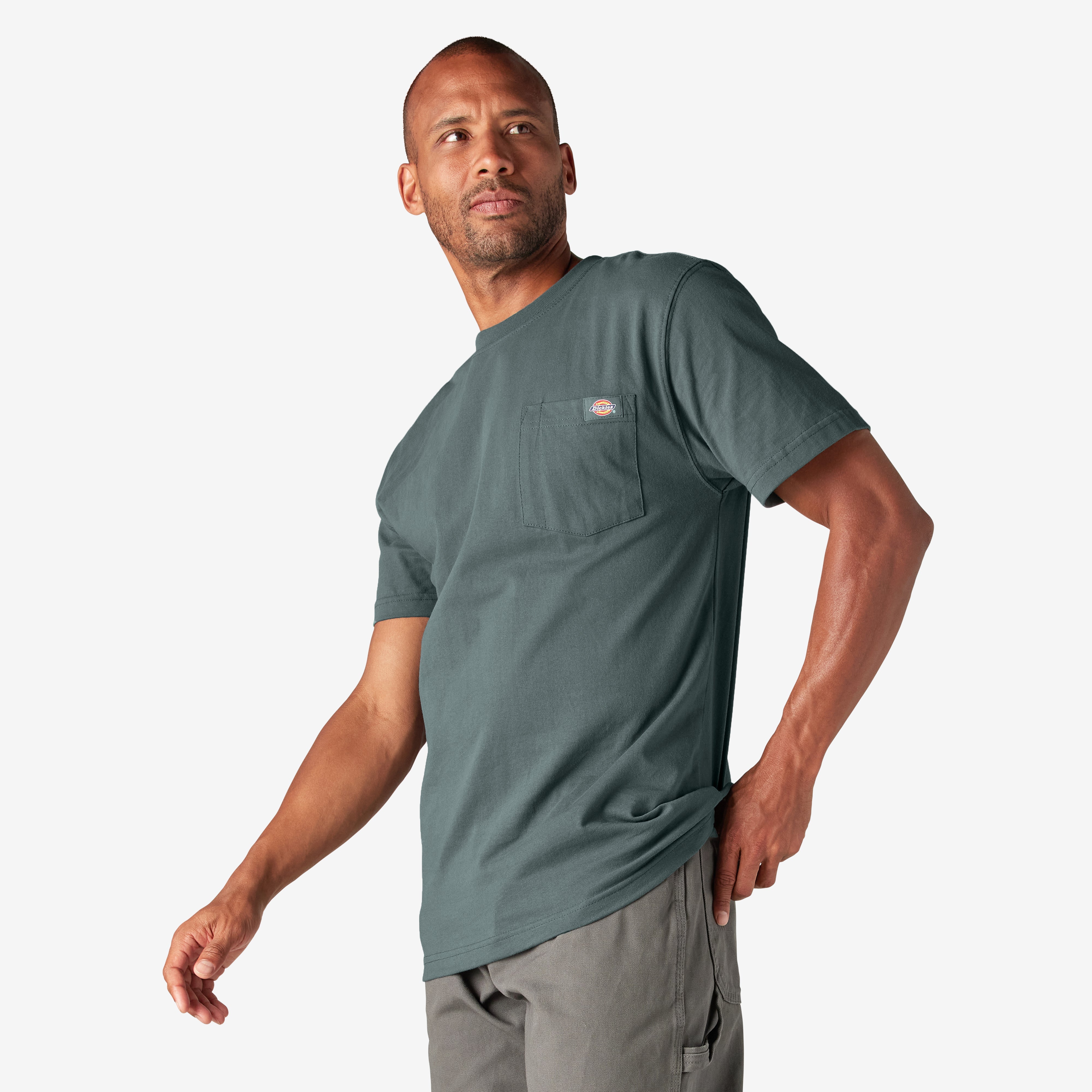 "Heavyweight Short Sleeve Pocket T-Shirt"