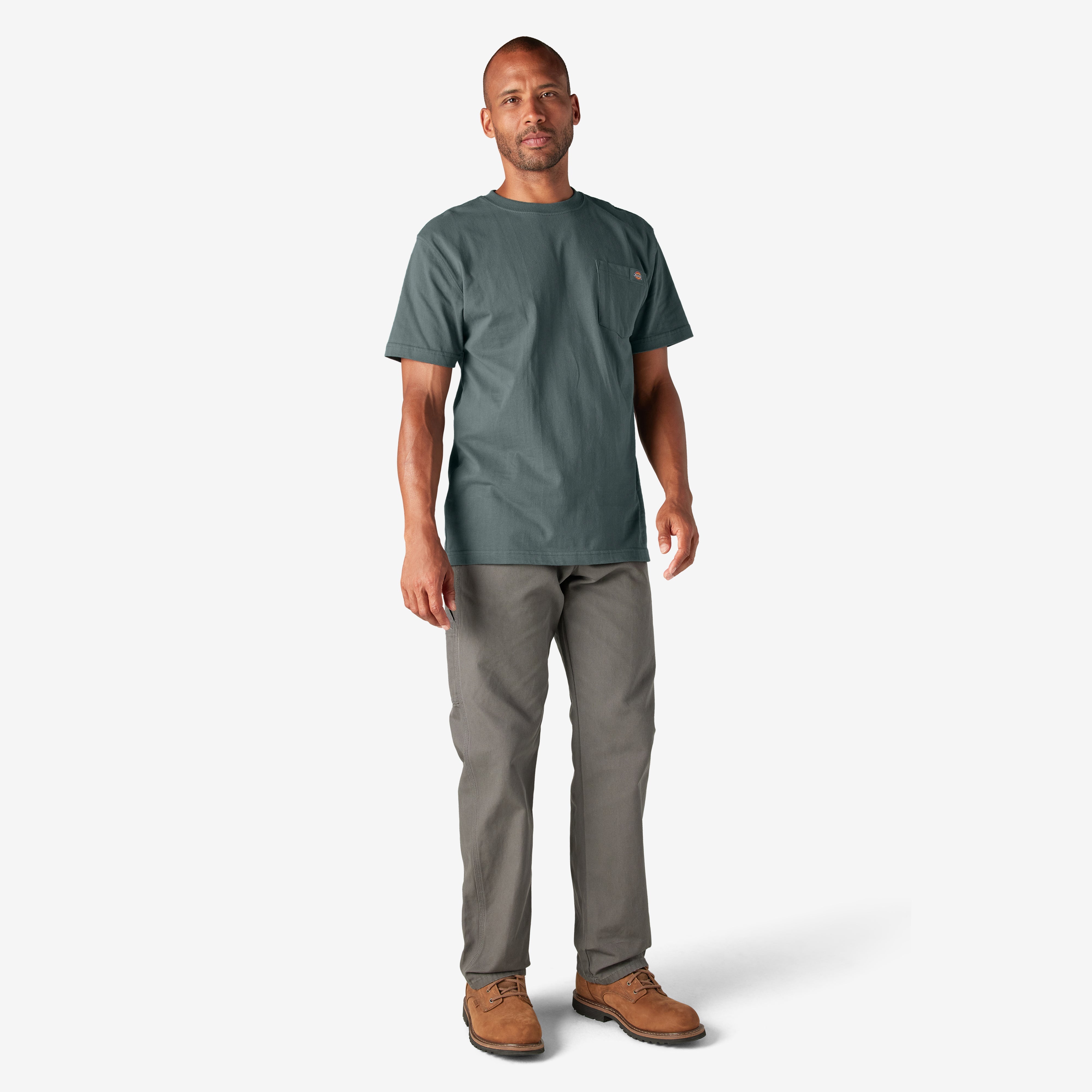 "Heavyweight Short Sleeve Pocket T-Shirt"
