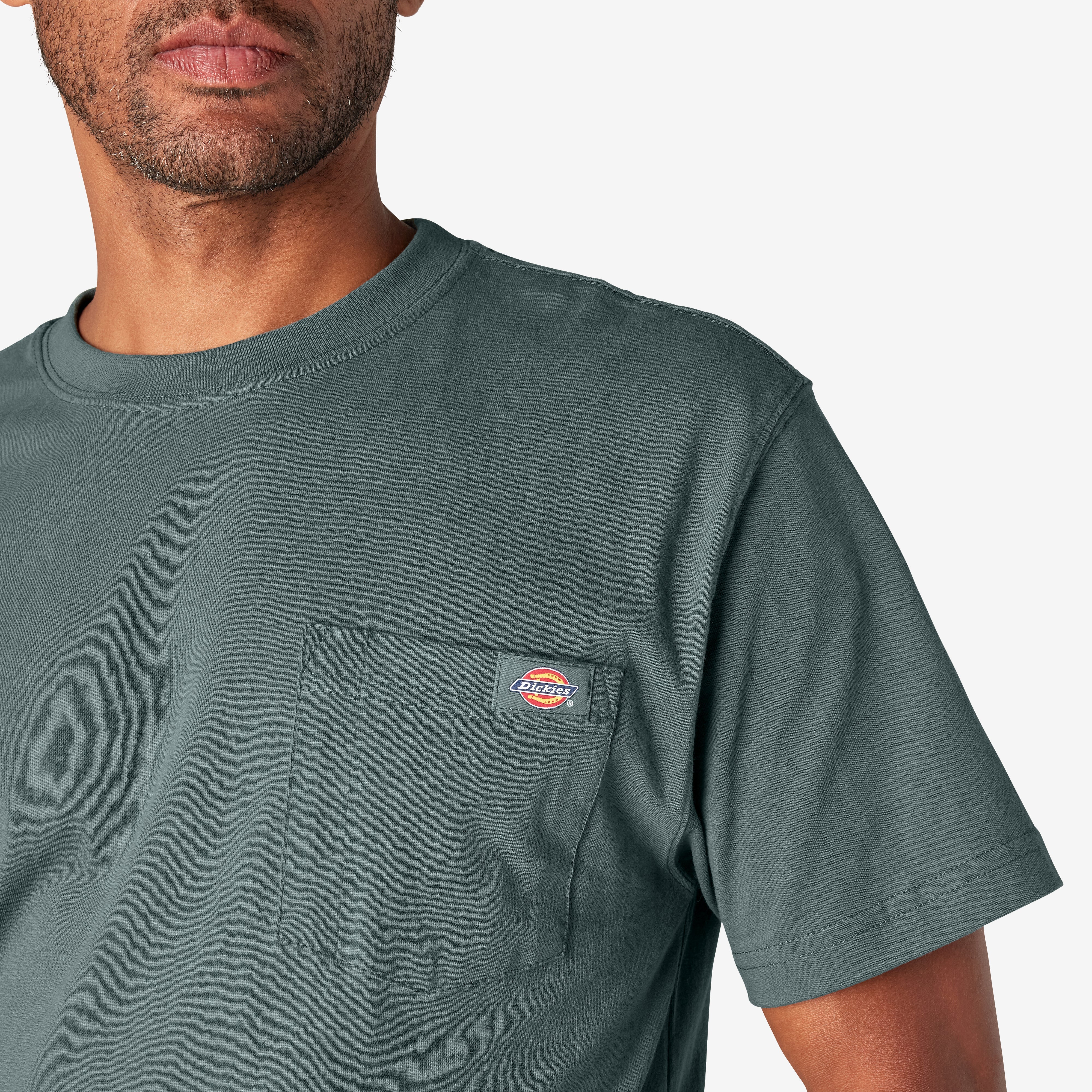 "Heavyweight Short Sleeve Pocket T-Shirt"