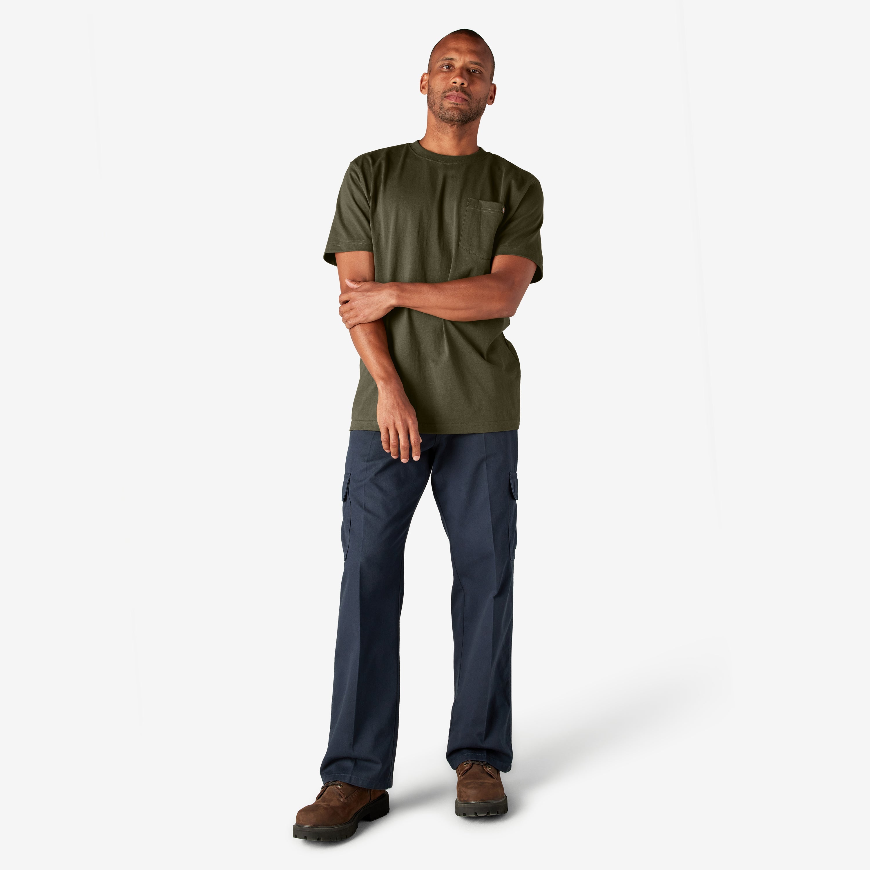 "Heavyweight Short Sleeve Pocket T-Shirt"