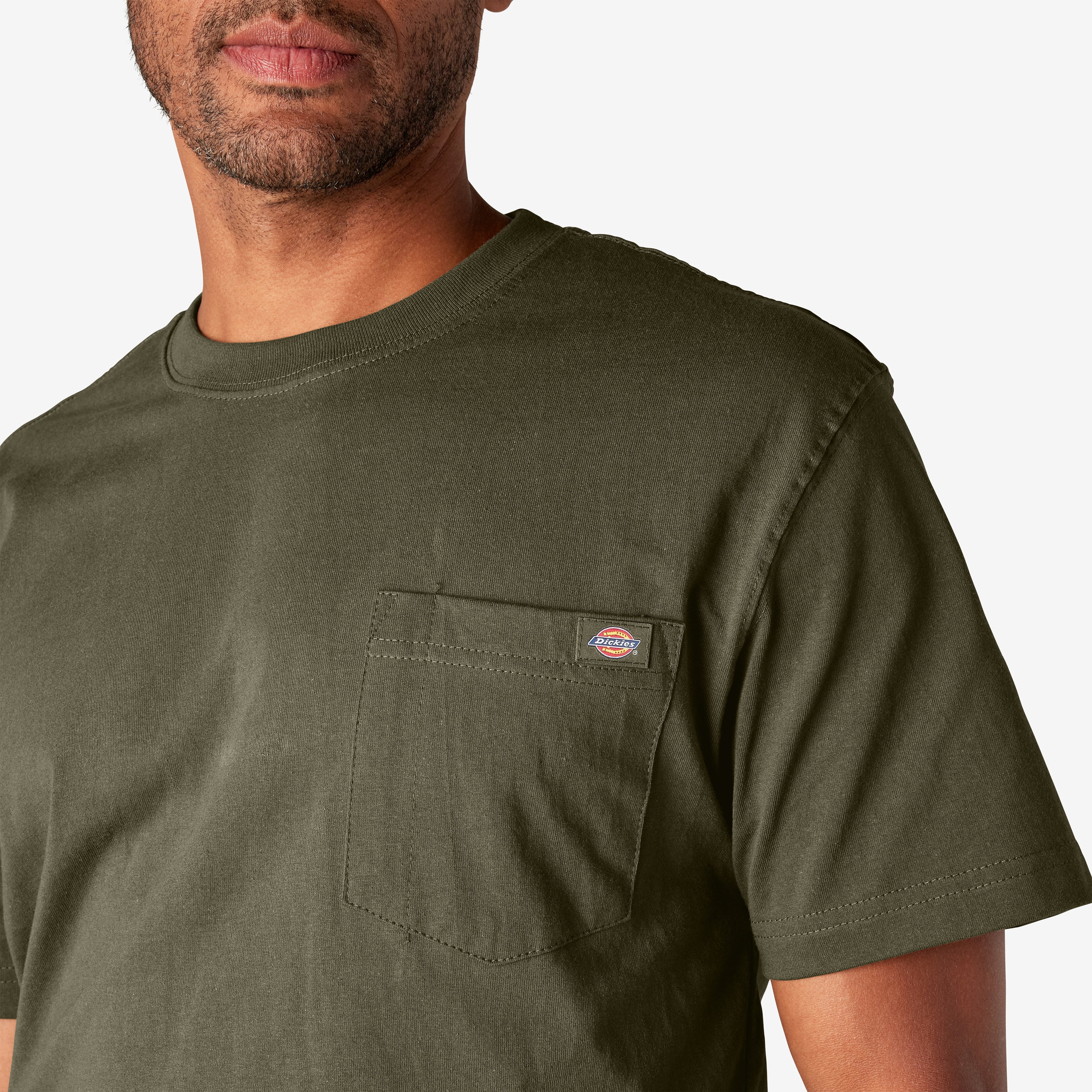 "Heavyweight Short Sleeve Pocket T-Shirt"