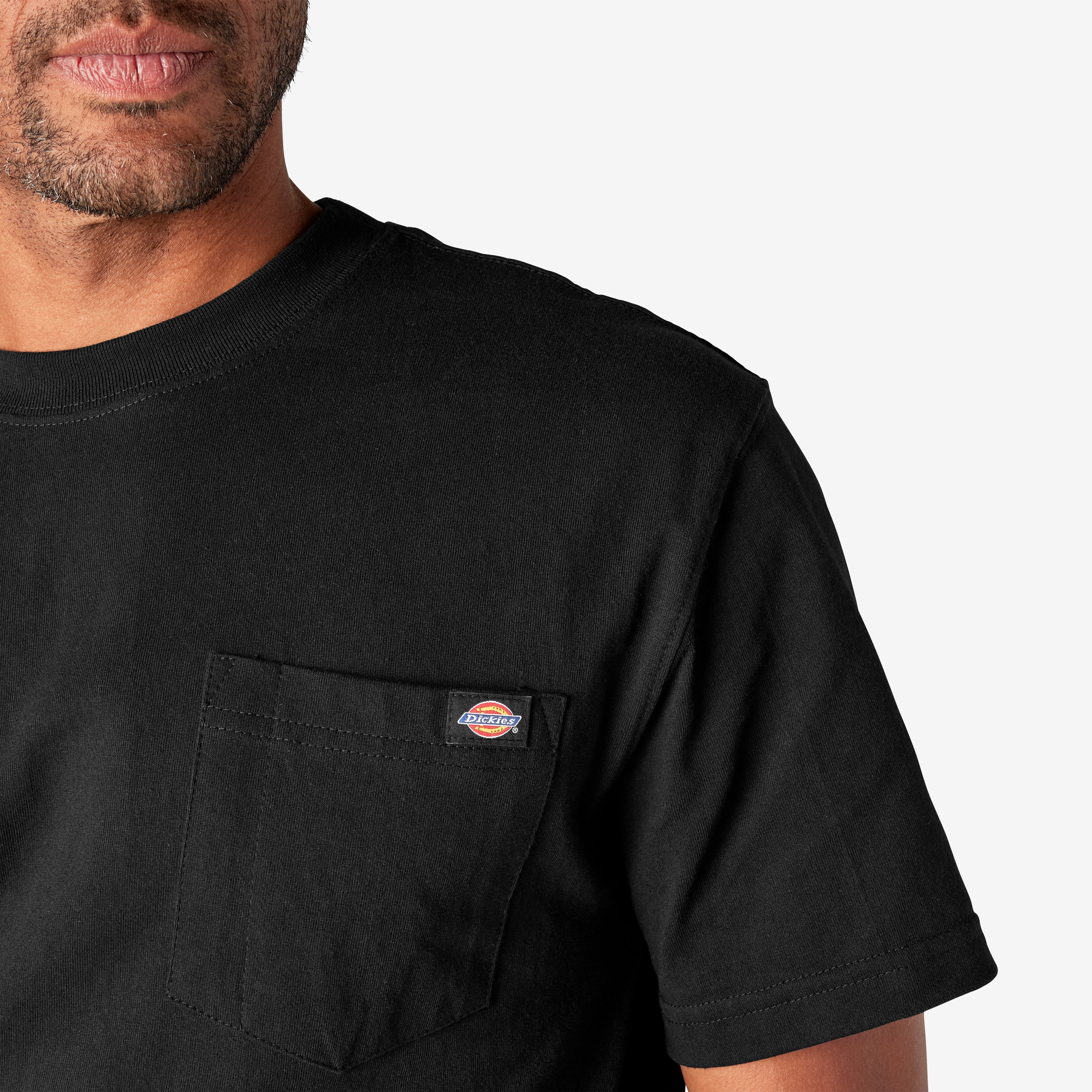 "Heavyweight Short Sleeve Pocket T-Shirt"