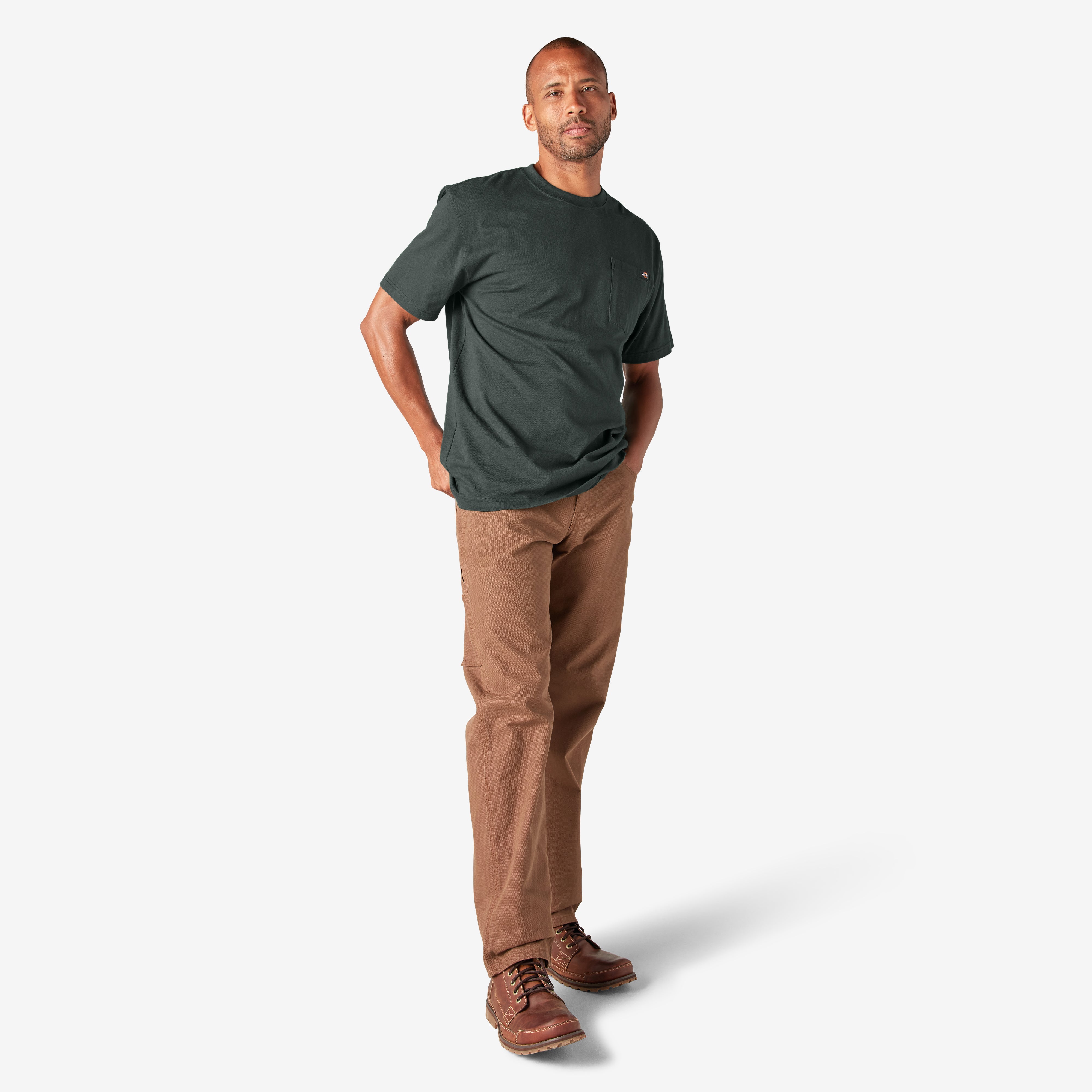 "Heavyweight Short Sleeve Pocket T-Shirt"