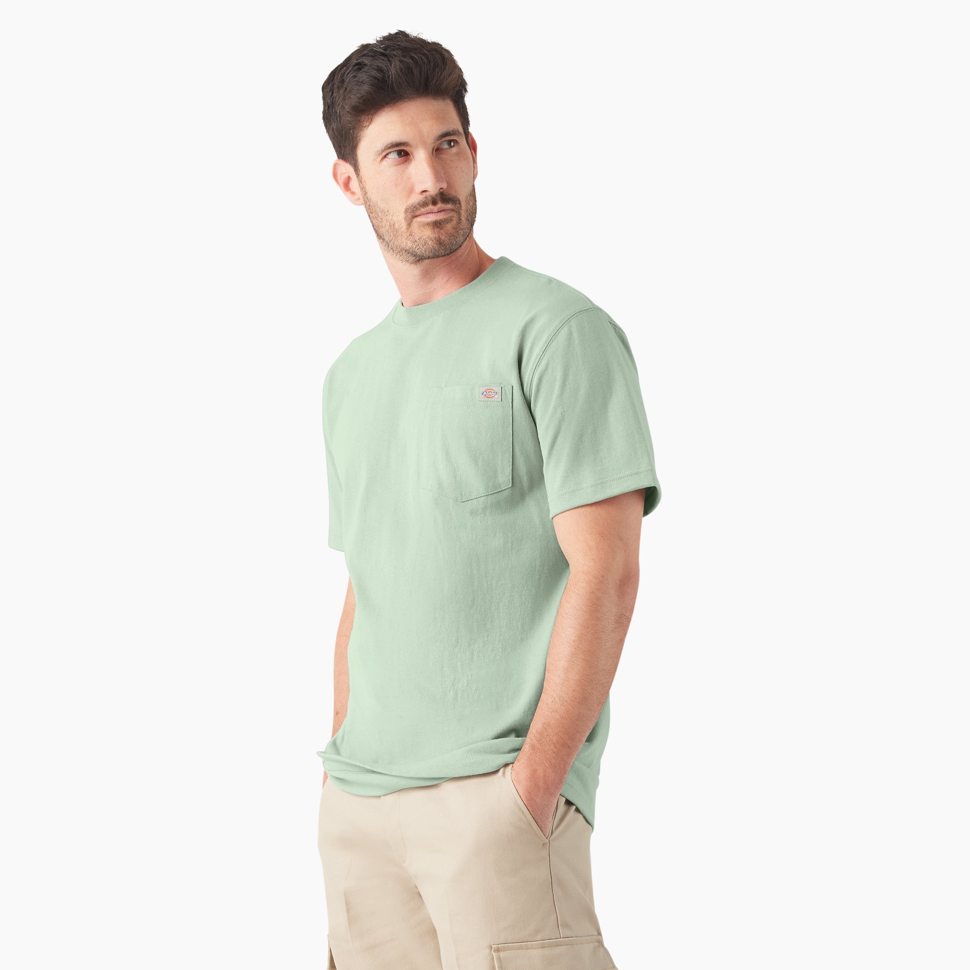 "Heavyweight Short Sleeve Pocket T-Shirt"