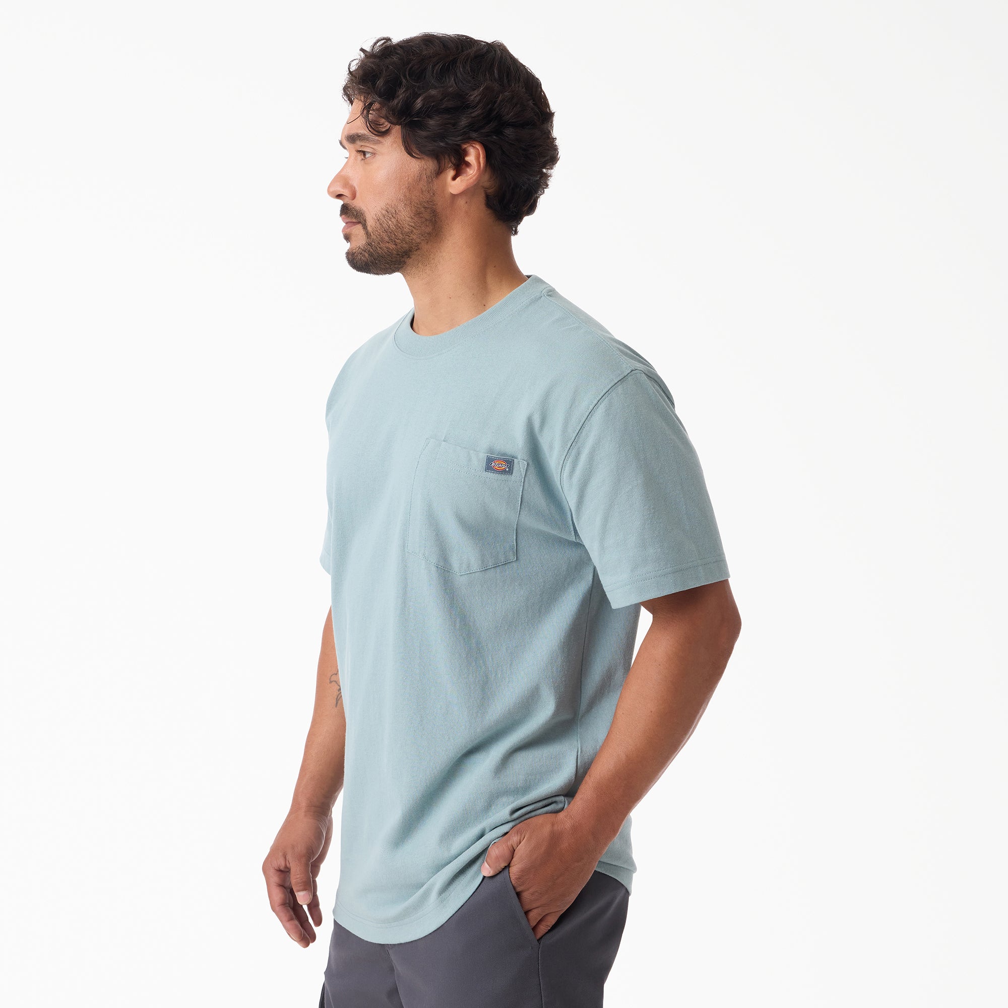 "Heavyweight Short Sleeve Pocket T-Shirt"