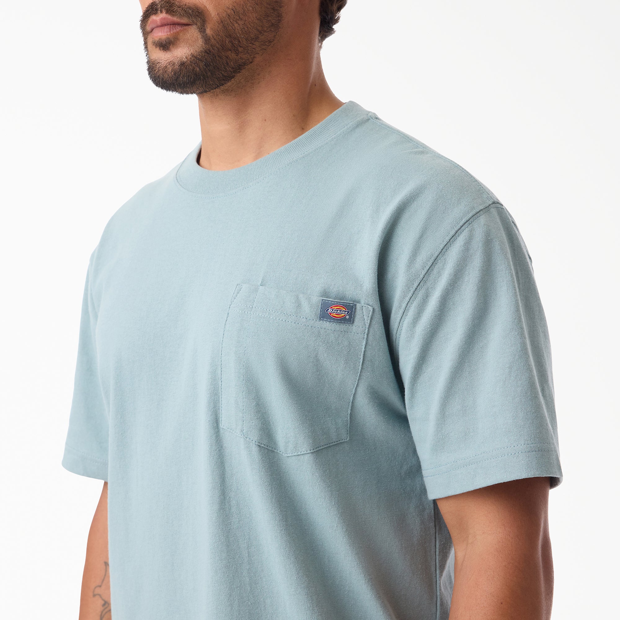 "Heavyweight Short Sleeve Pocket T-Shirt"