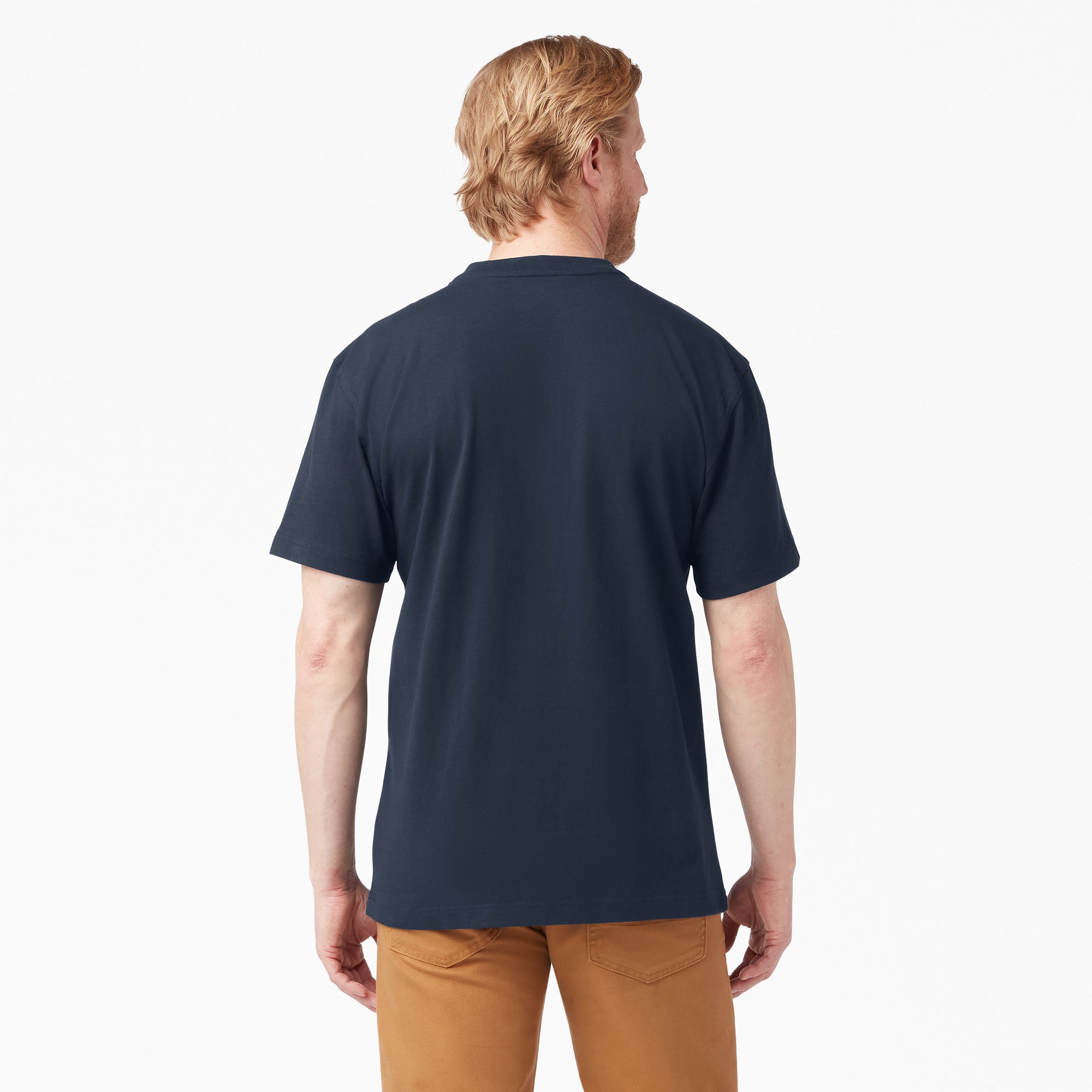 "Heavyweight Short Sleeve Henley T-Shirt"