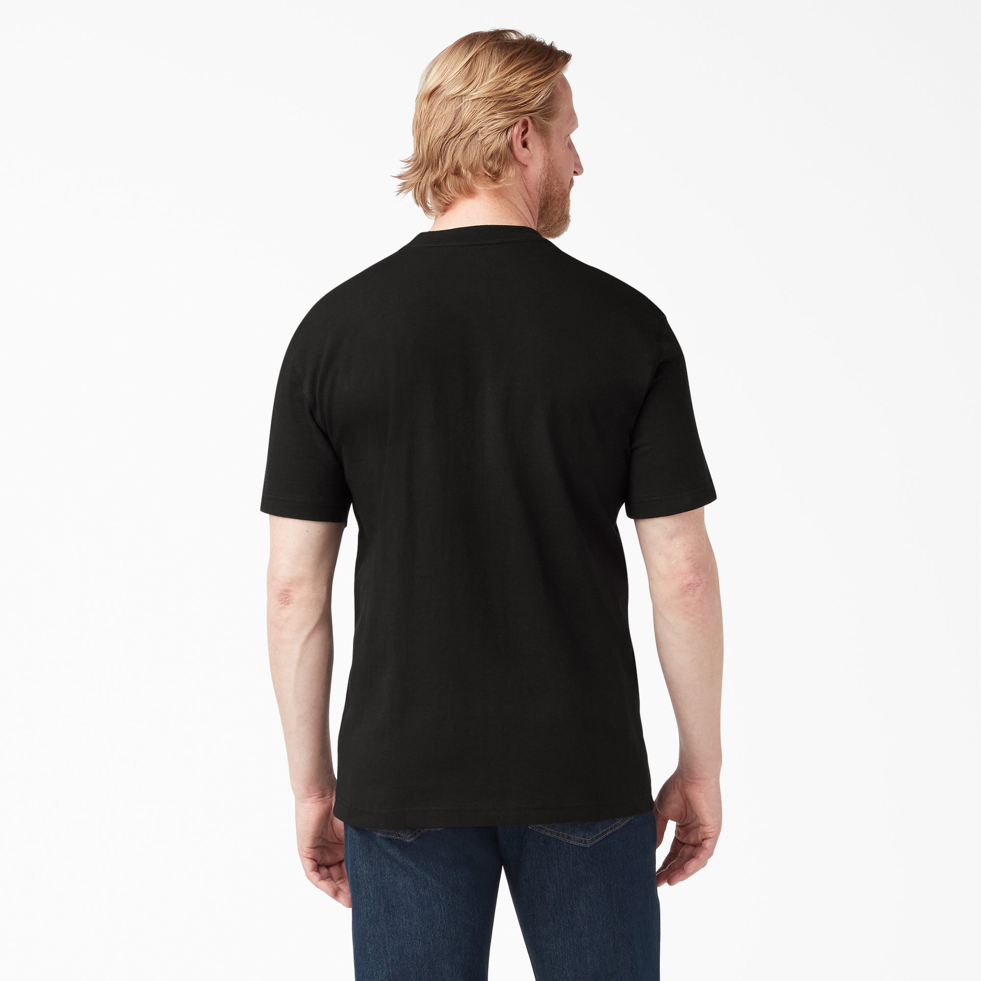 "Heavyweight Short Sleeve Henley T-Shirt"