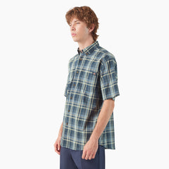 "Short Sleeve Woven Shirt"
