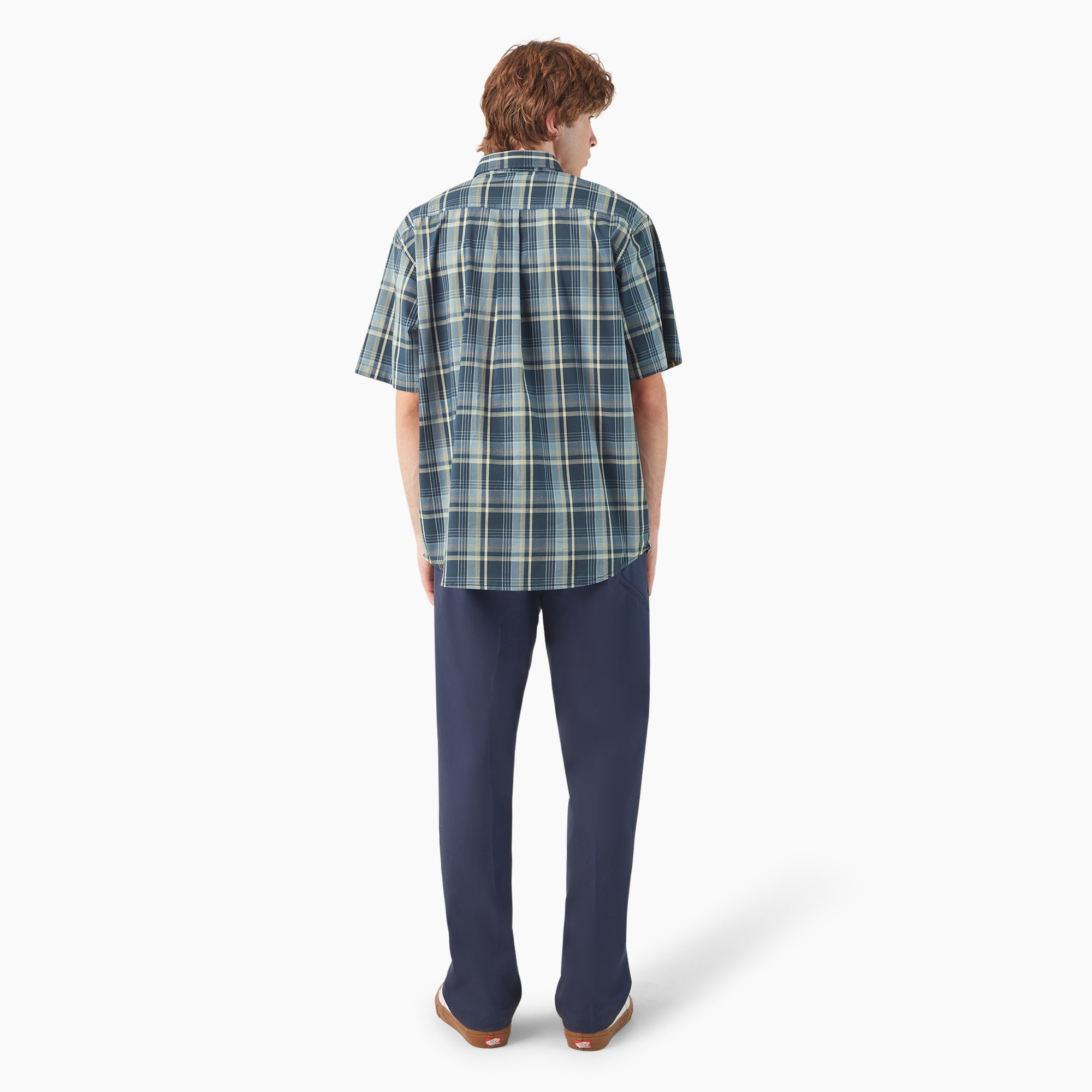 "Short Sleeve Woven Shirt"