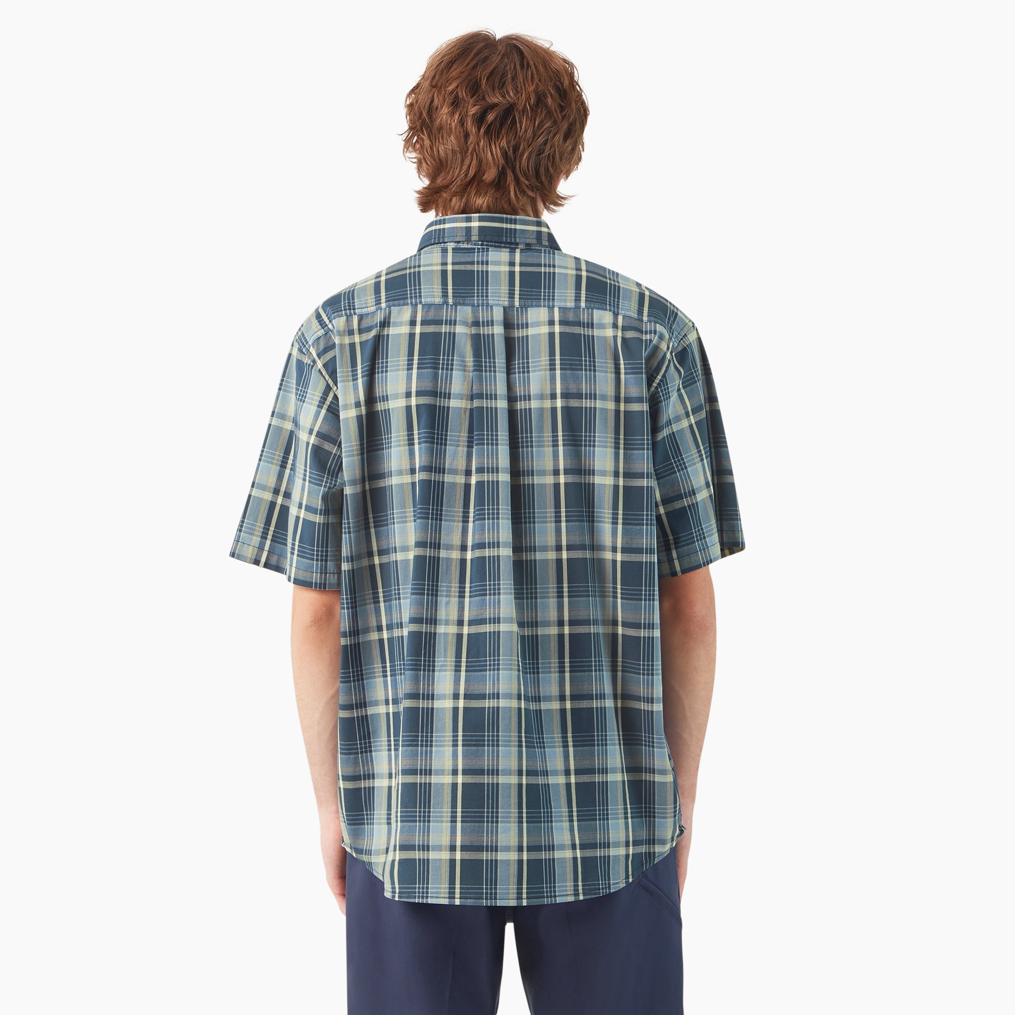"Short Sleeve Woven Shirt"