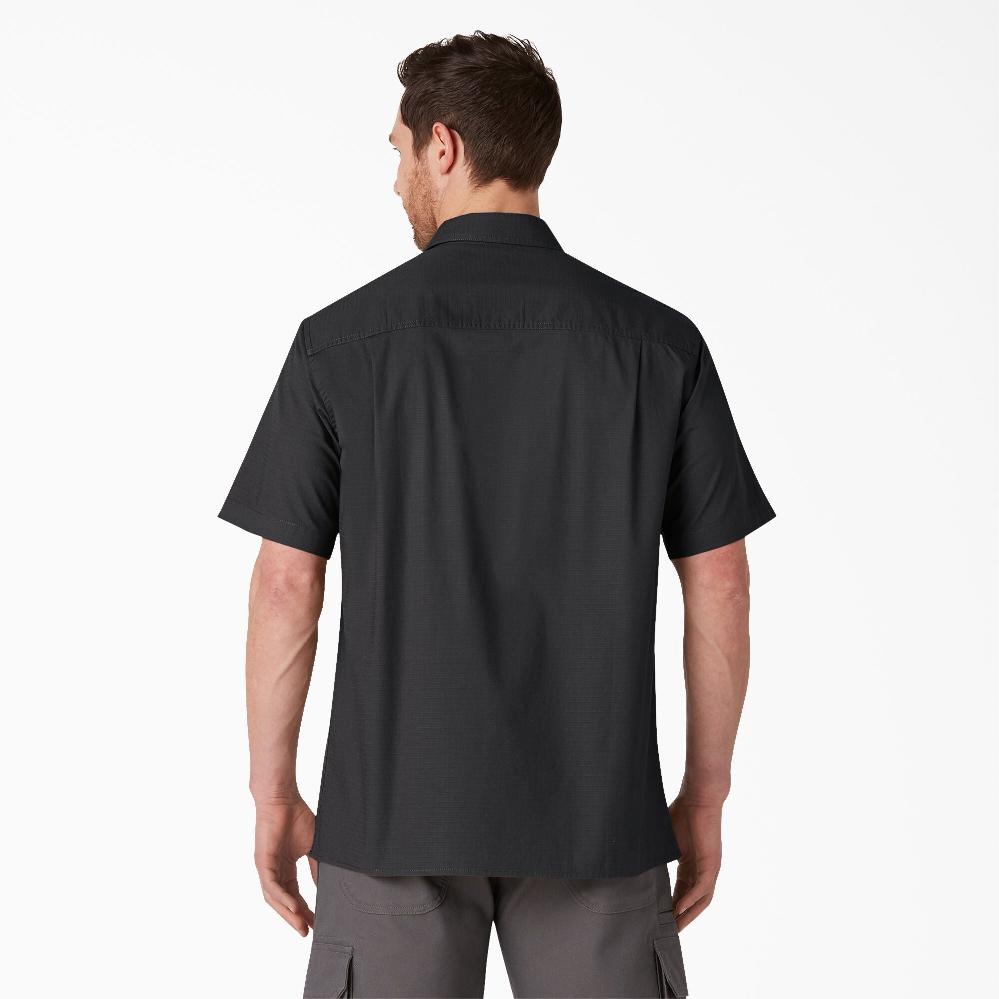 "Short Sleeve Ripstop Work Shirt"