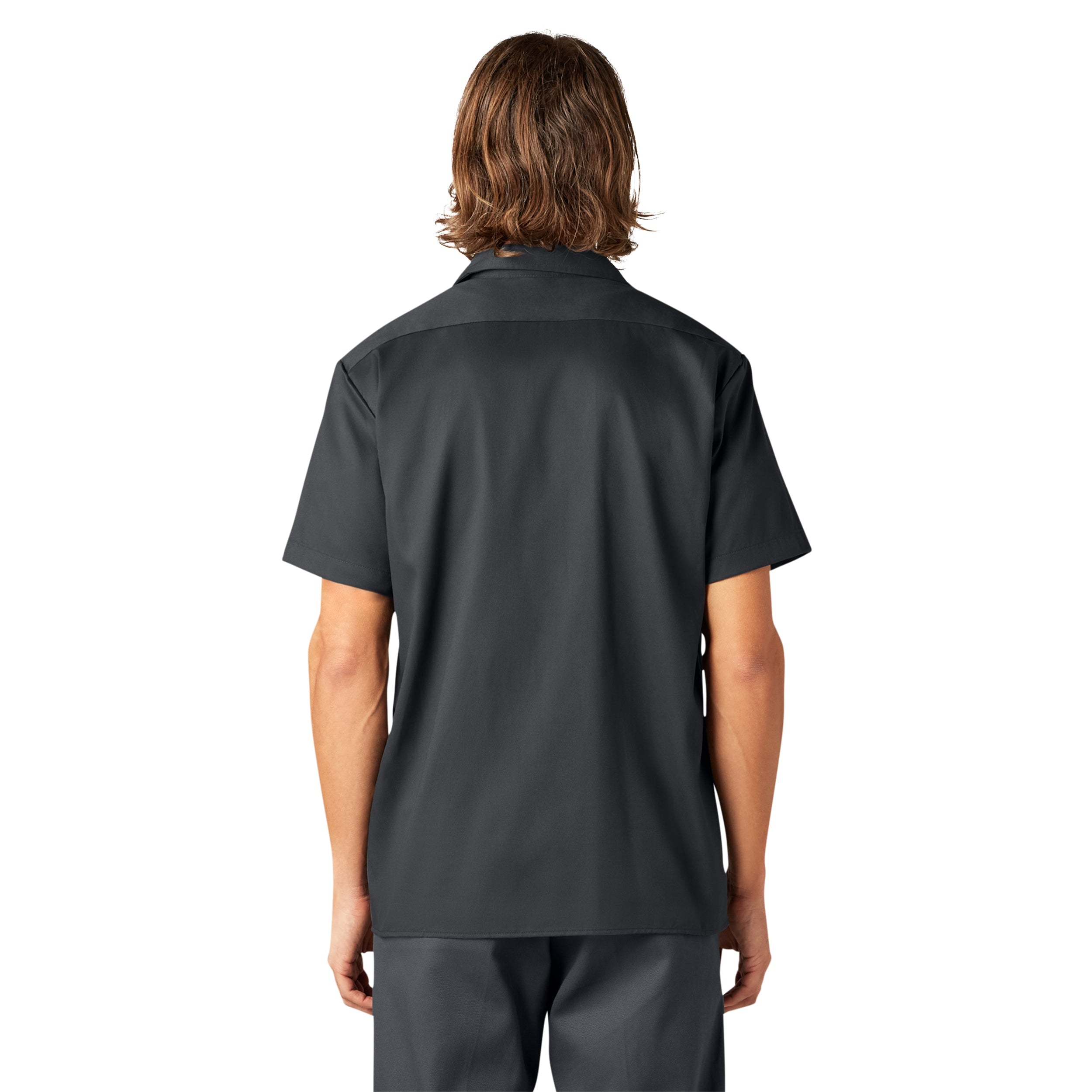 "FLEX Slim Fit Short Sleeve Work Shirt"