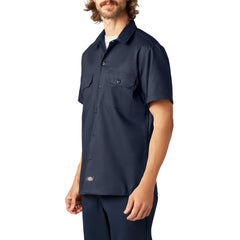 "FLEX Slim Fit Short Sleeve Work Shirt"