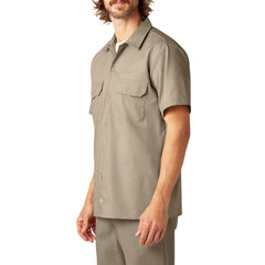 "FLEX Slim Fit Short Sleeve Work Shirt"